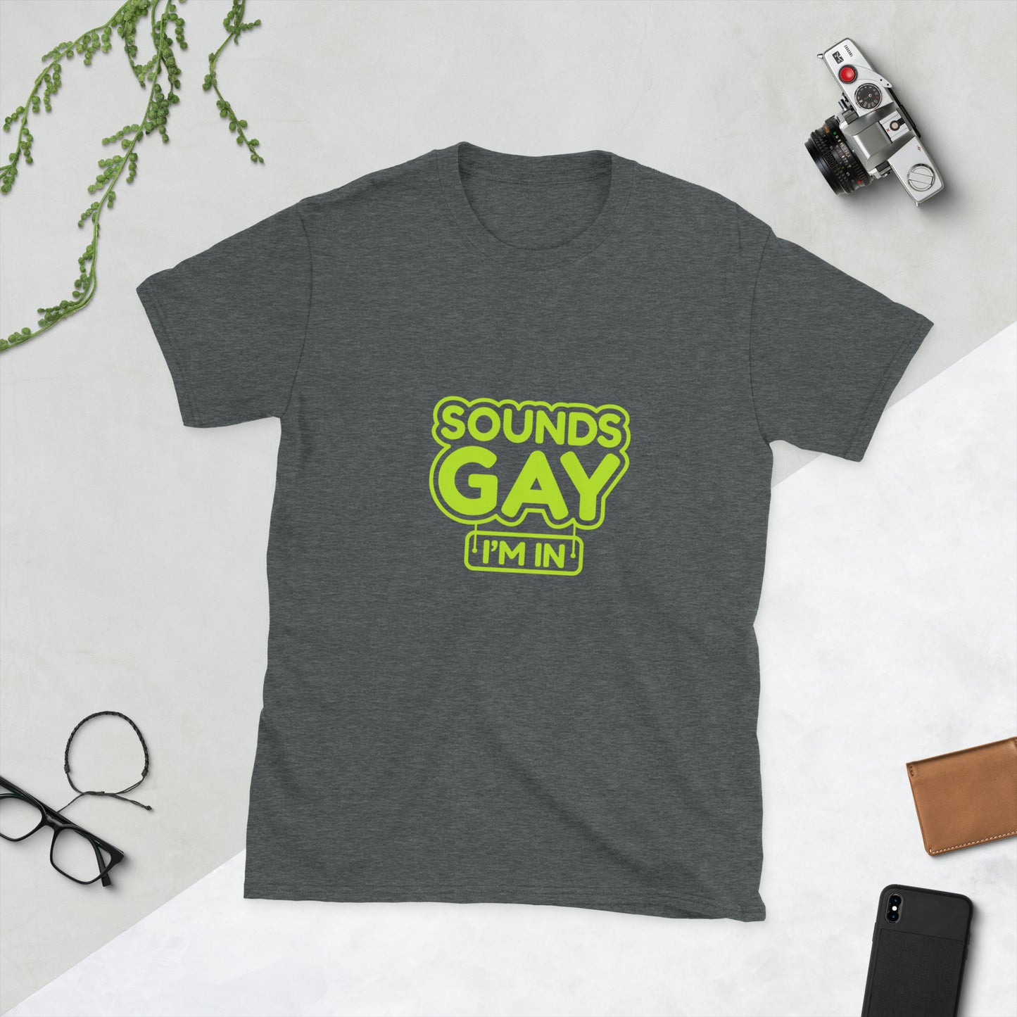 Sounds gay Short-Sleeve Unisex T-Shirt