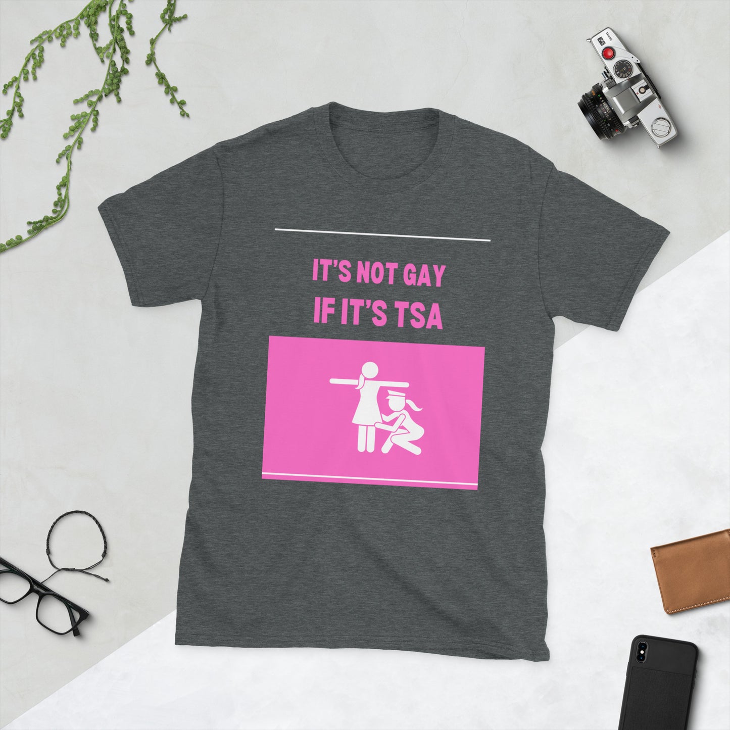 It’s not gay Short-Sleeve Unisex T-Shirt