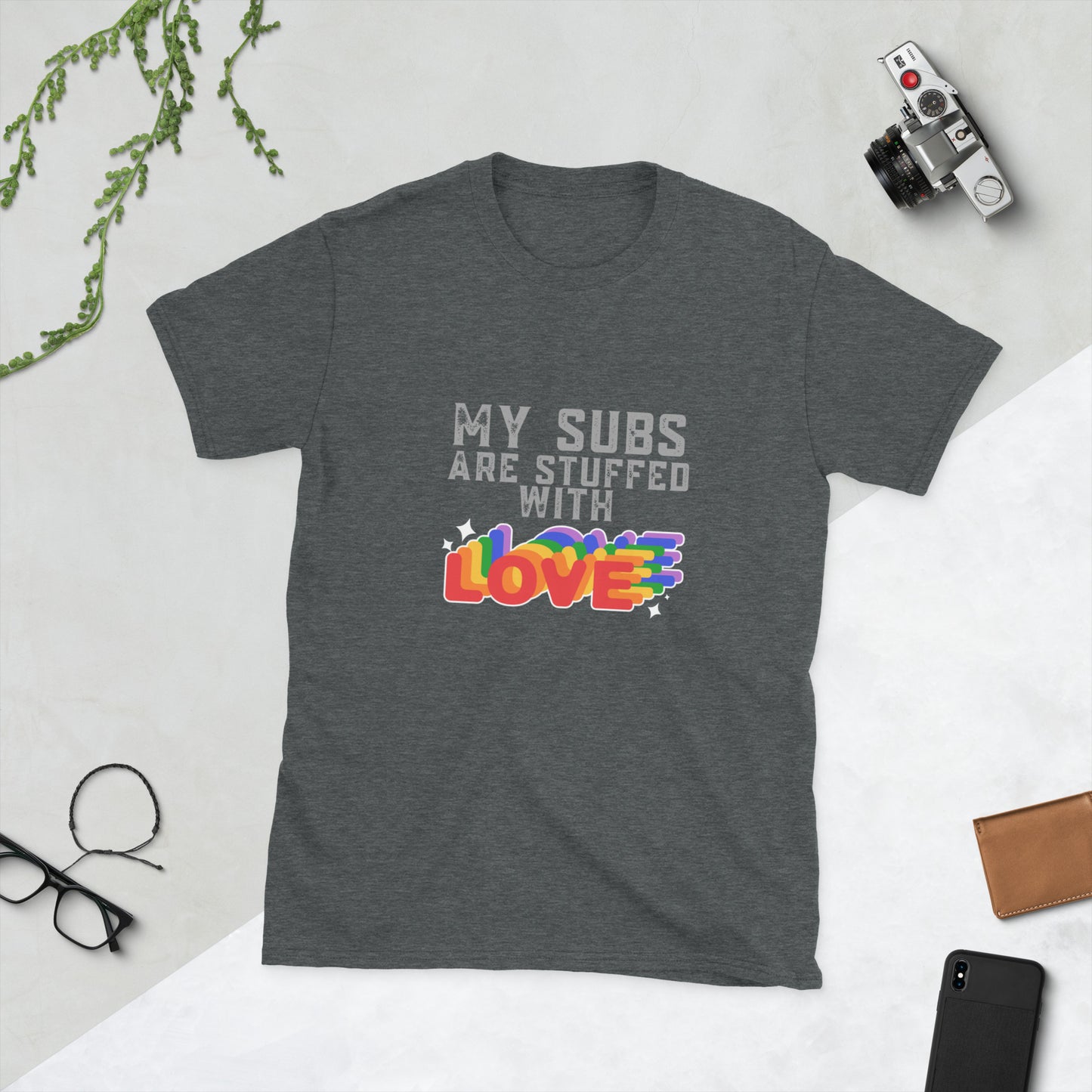 My subs are stuffed Short-Sleeve Unisex T-Shirt