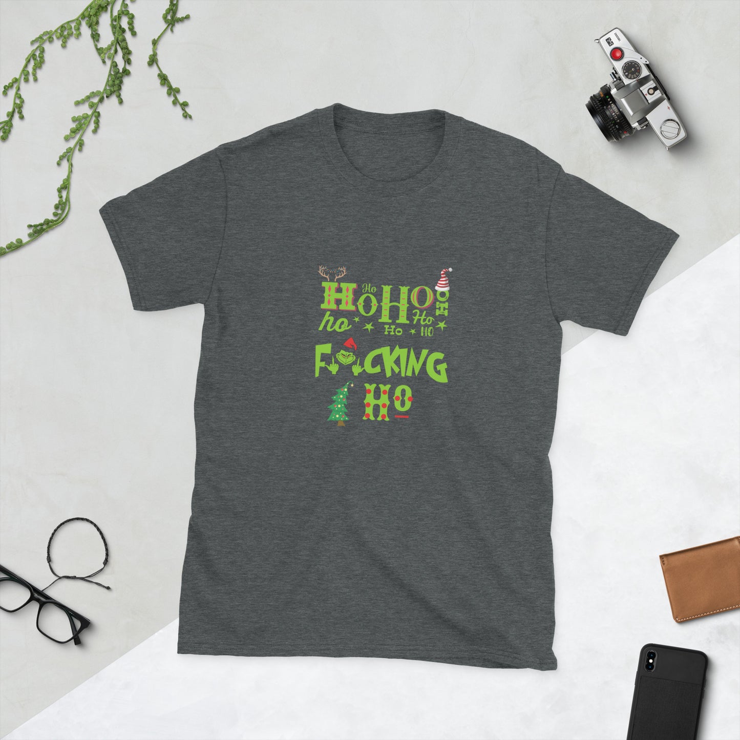 Ho fucking ho Short-Sleeve Unisex T-Shirt