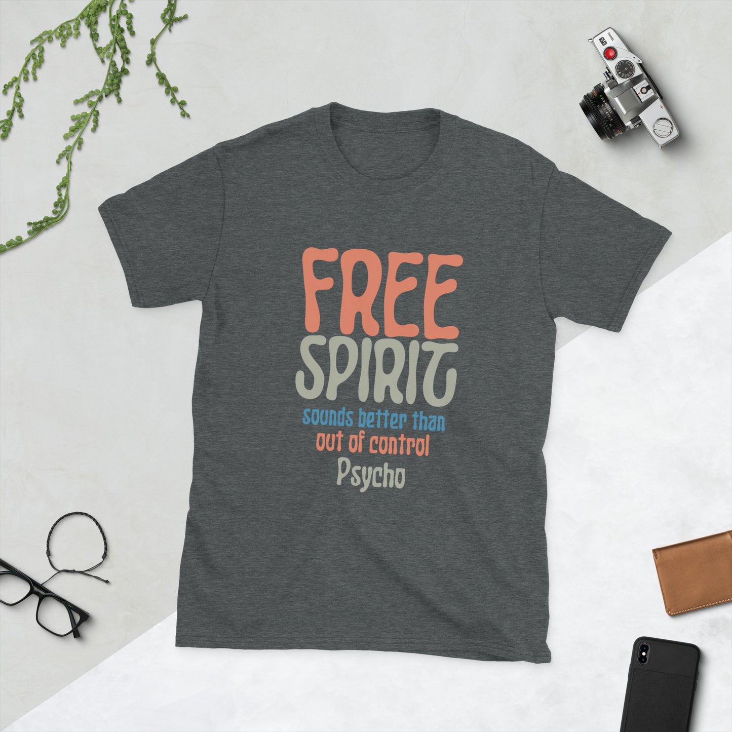Free spirit Short-Sleeve Unisex T-Shirt