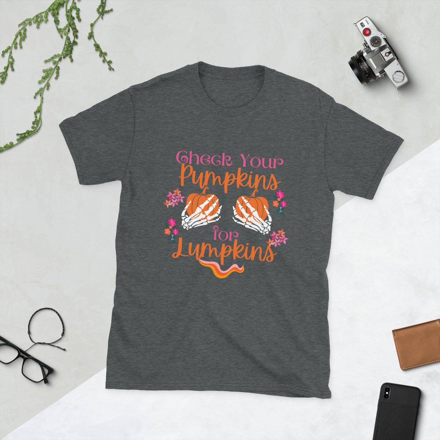 Check your pumpkins Short-Sleeve Unisex T-Shirt