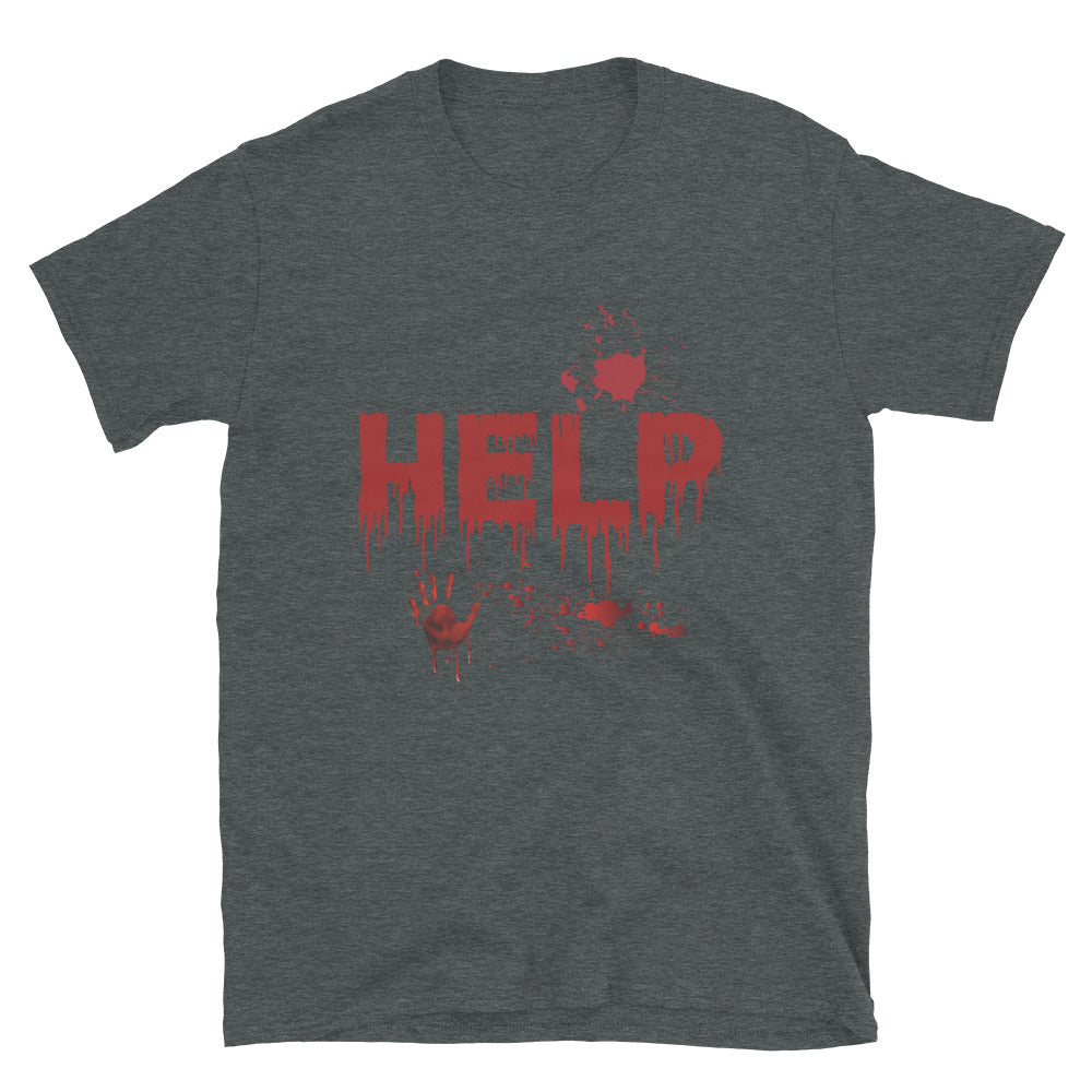 Help Short-Sleeve Unisex T-Shirt