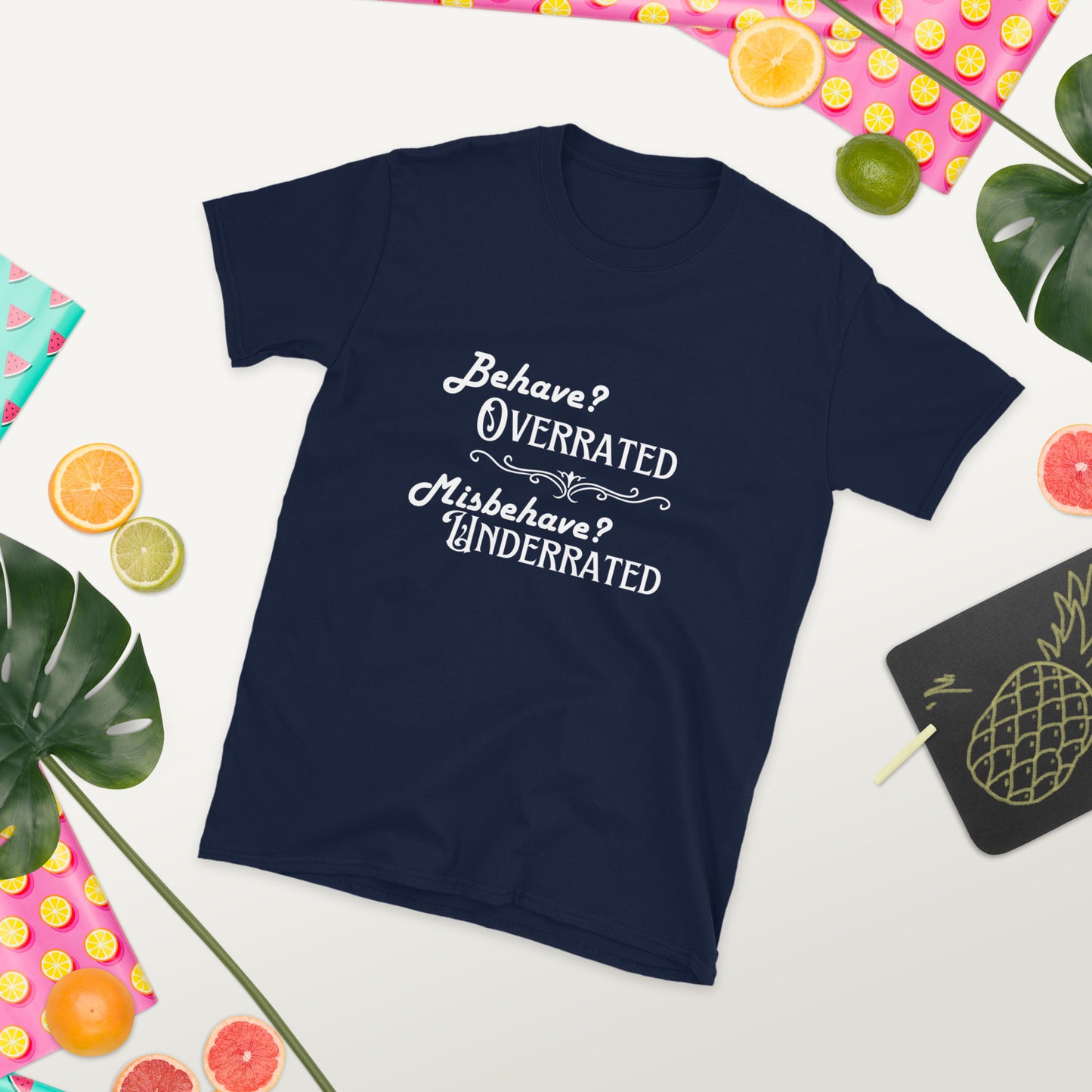 Overrated Short-Sleeve Unisex T-Shirt
