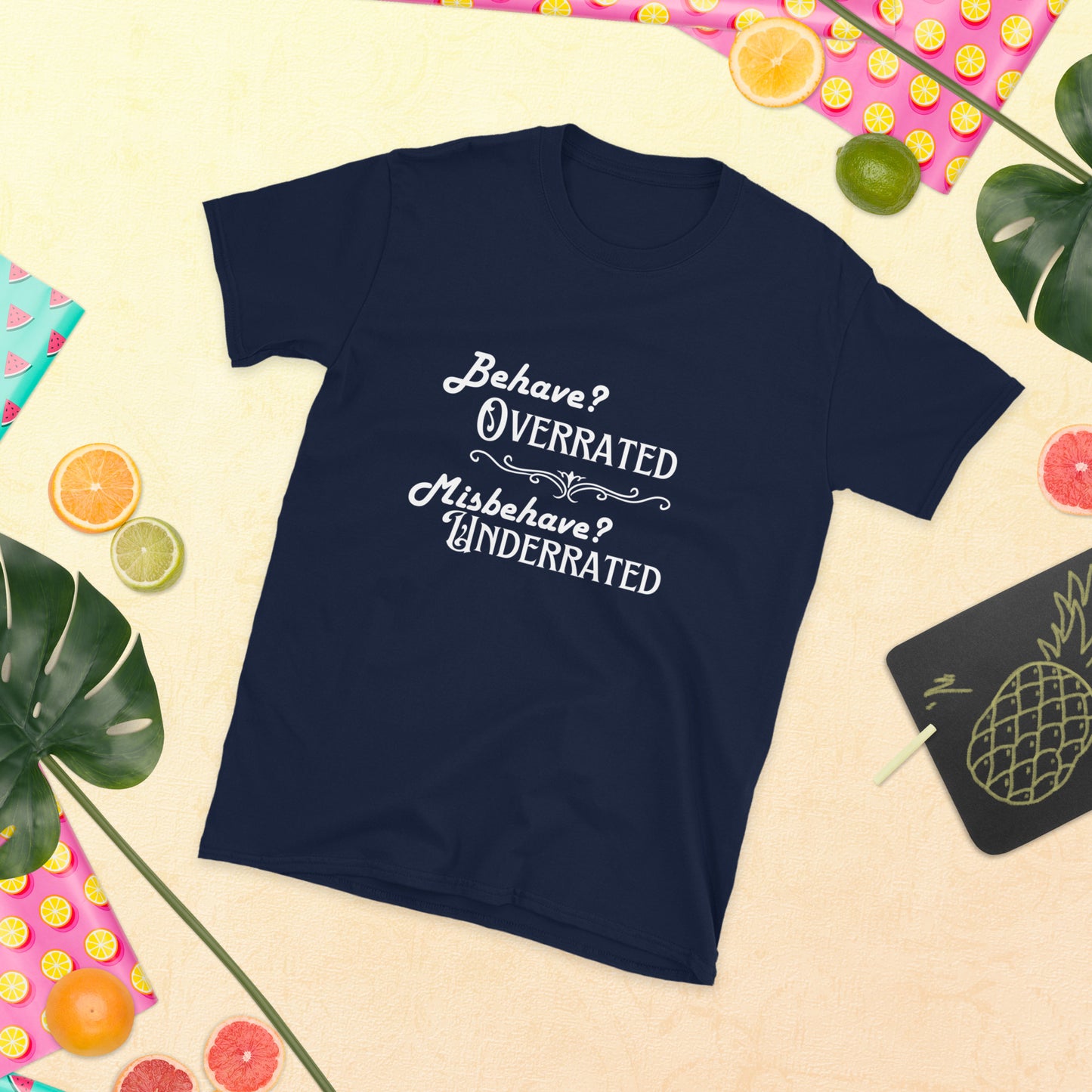 Overrated Short-Sleeve Unisex T-Shirt