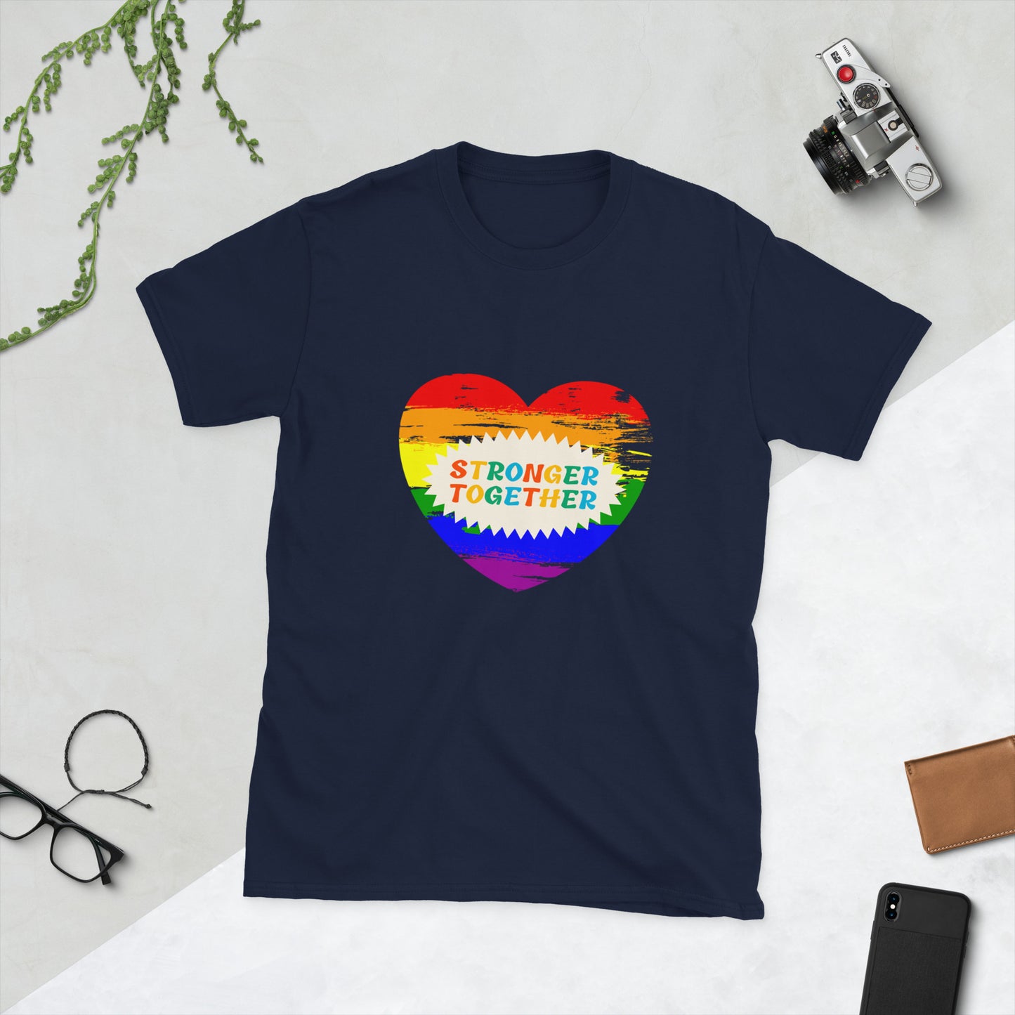 Stronger Together Short-Sleeve Unisex T-Shirt