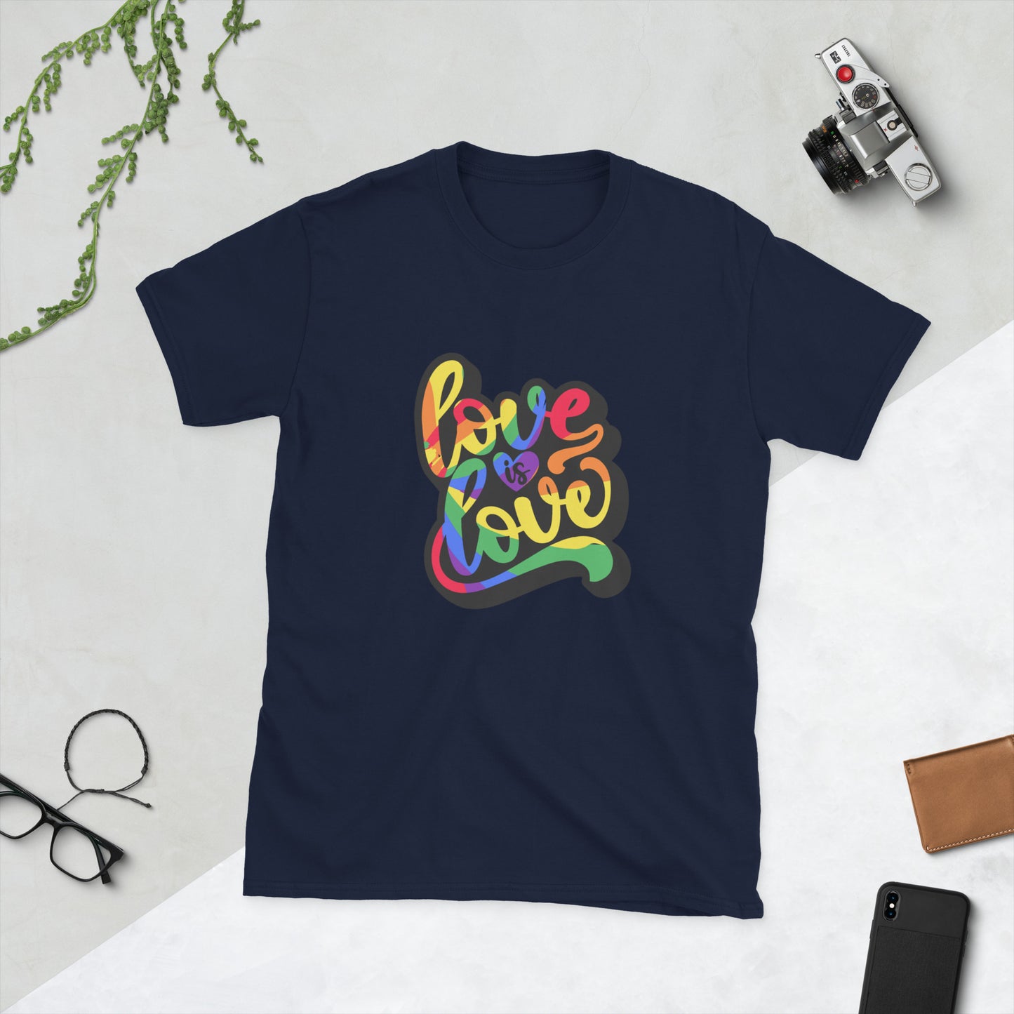 Love is love Short-Sleeve Unisex T-Shirt