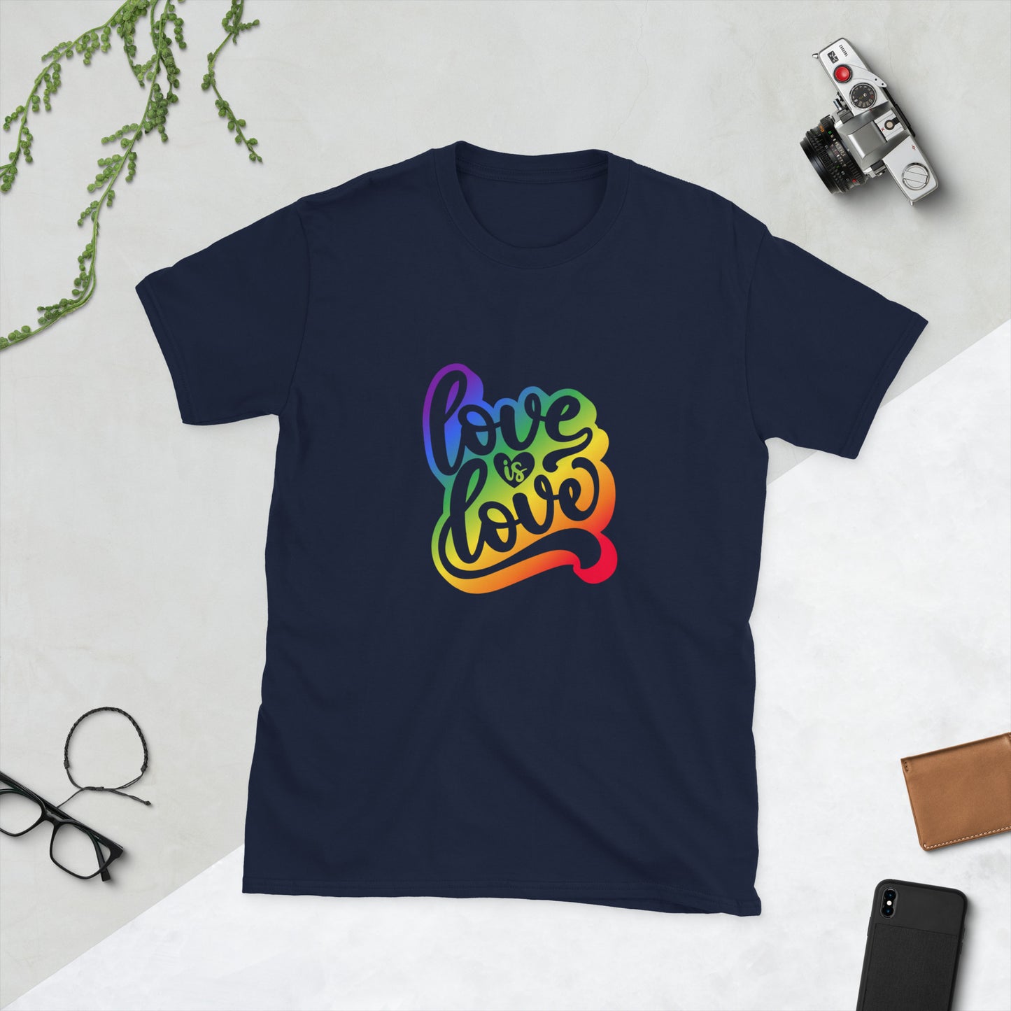 Love is love Short-Sleeve Unisex T-Shirt