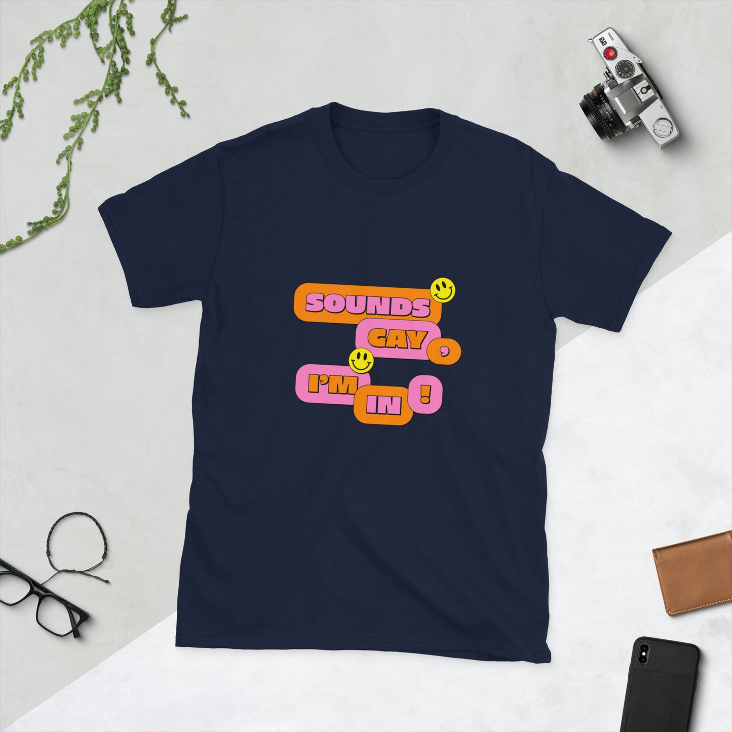 Sounds gay I’m in Short-Sleeve Unisex T-Shirt