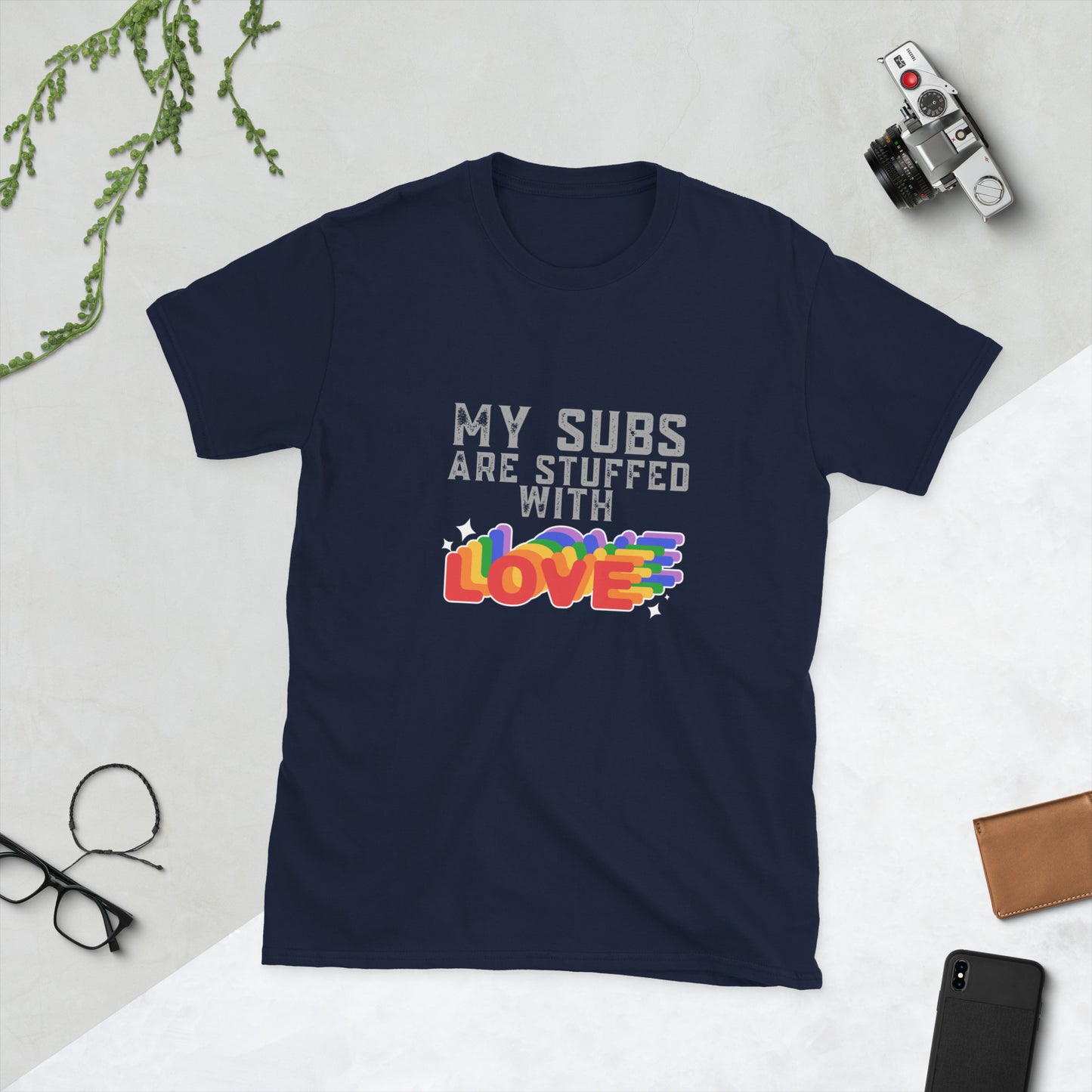 My subs are stuffed Short-Sleeve Unisex T-Shirt