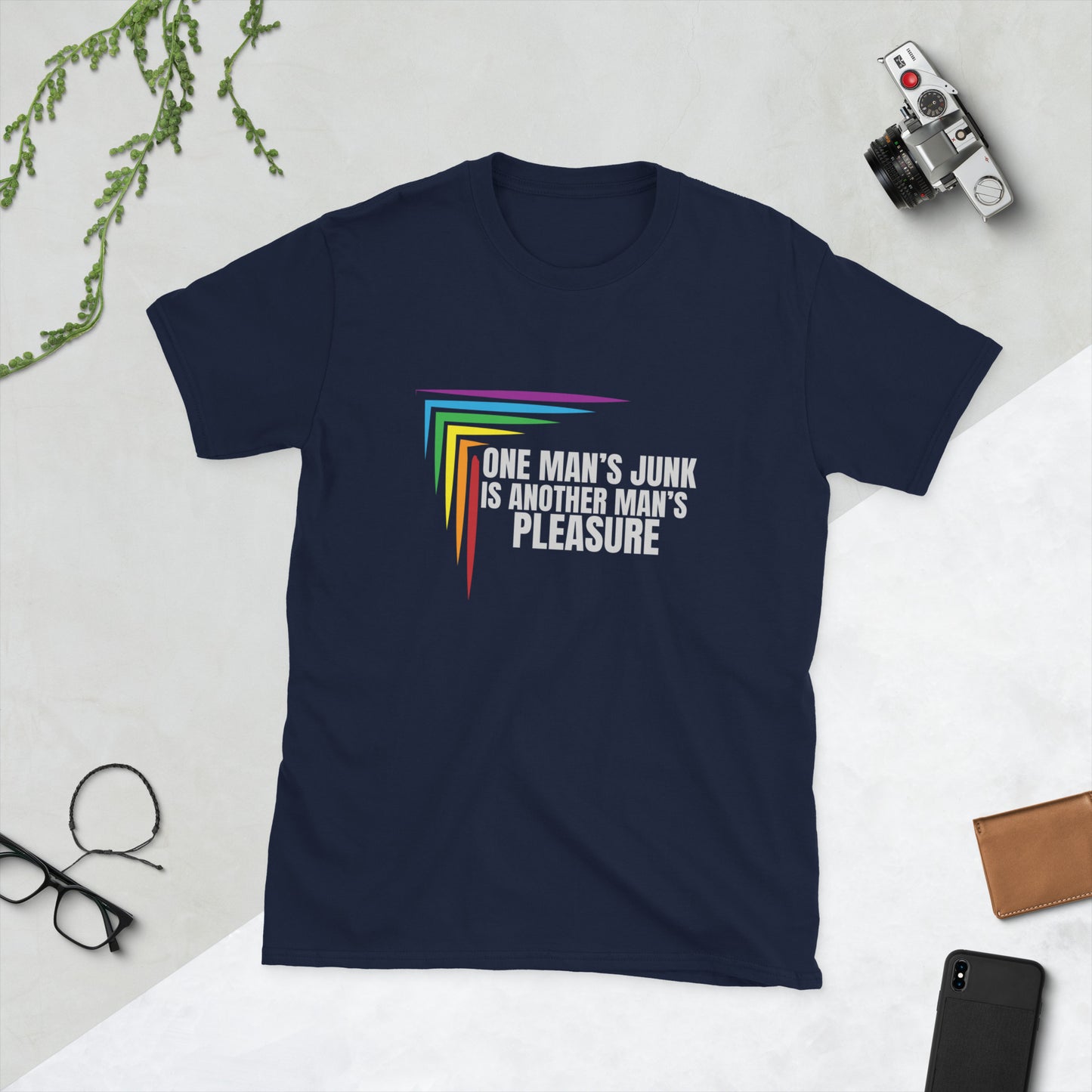 One man’s junk Short-Sleeve Unisex T-Shirt