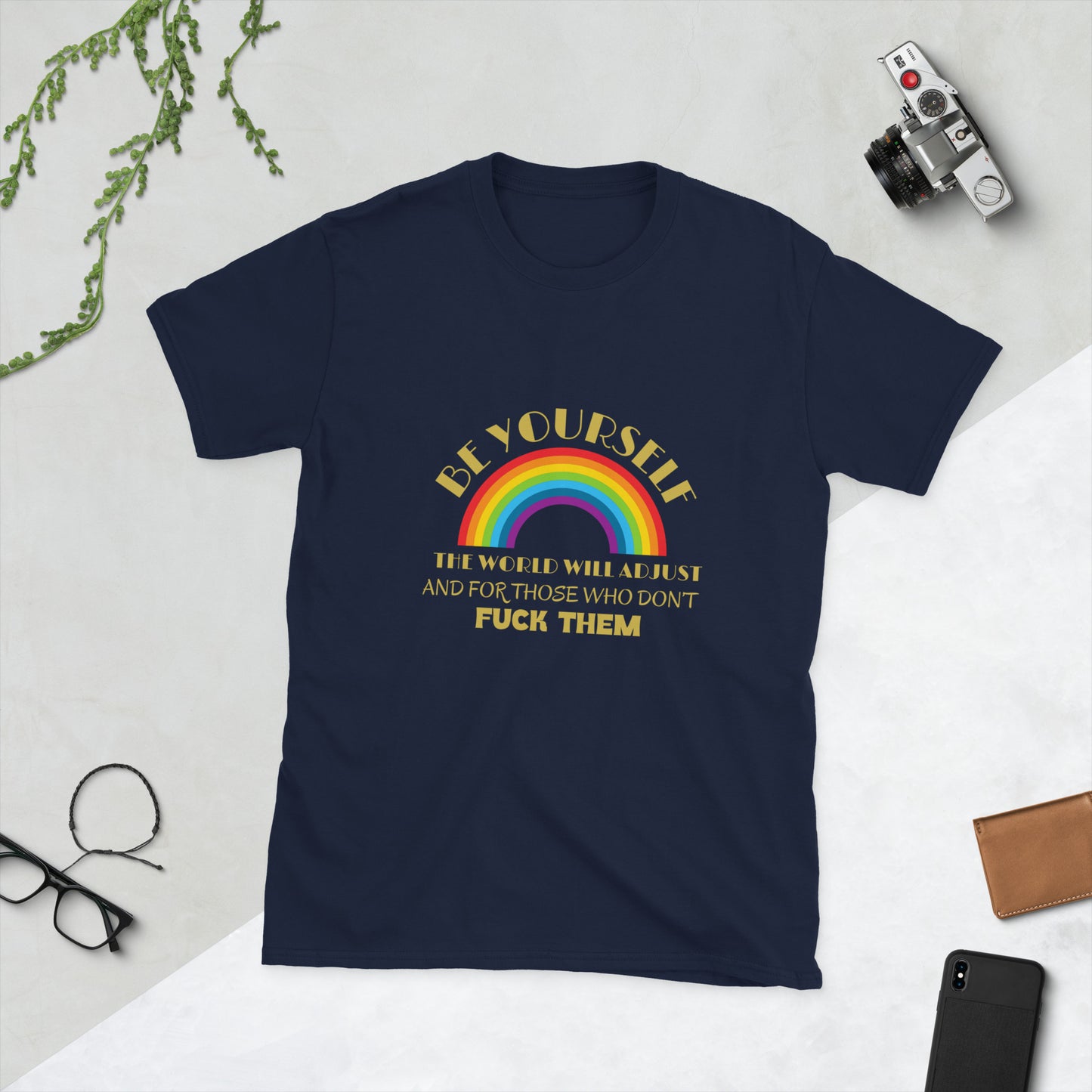 Be yourself Short-Sleeve Unisex T-Shirt