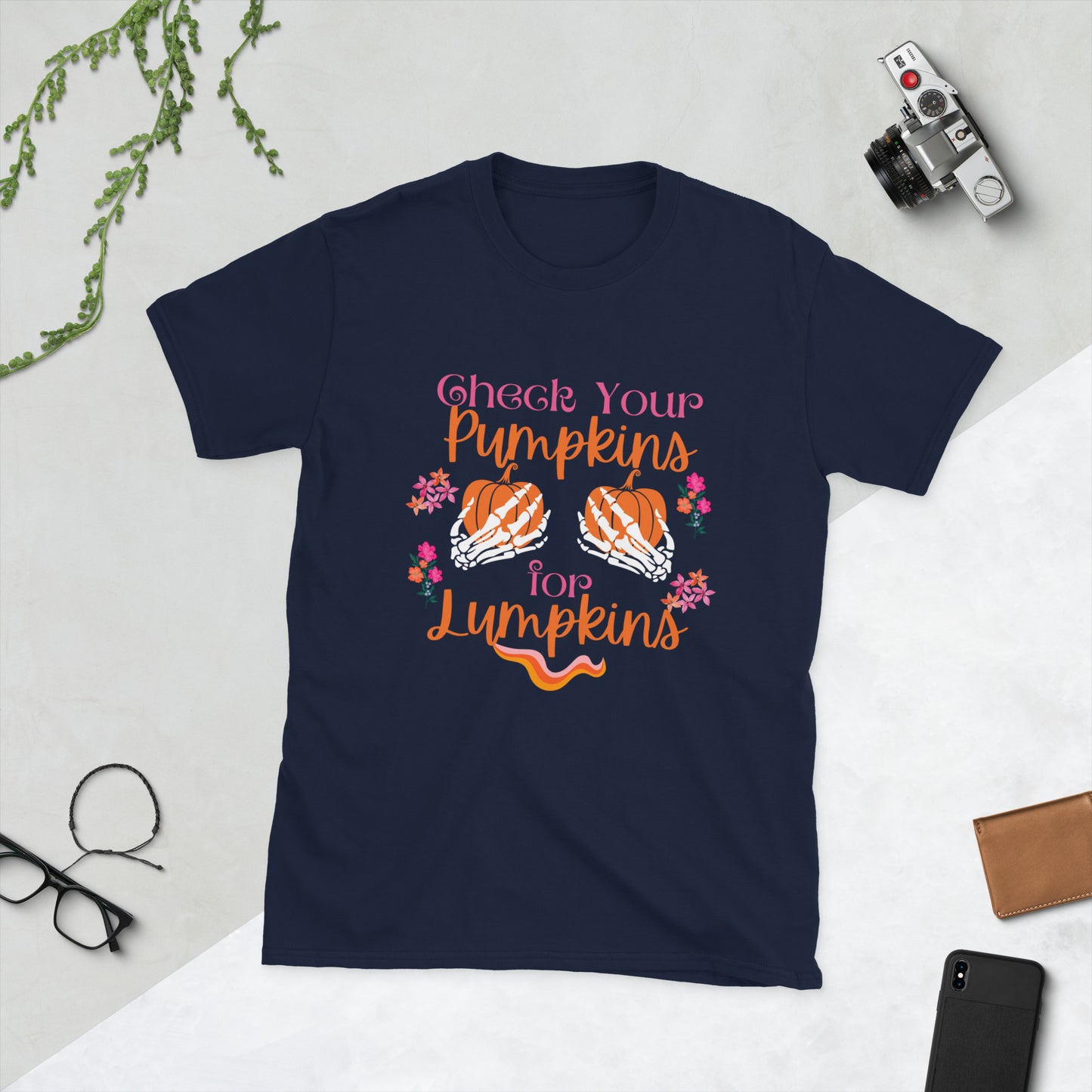 Check your pumpkins Short-Sleeve Unisex T-Shirt