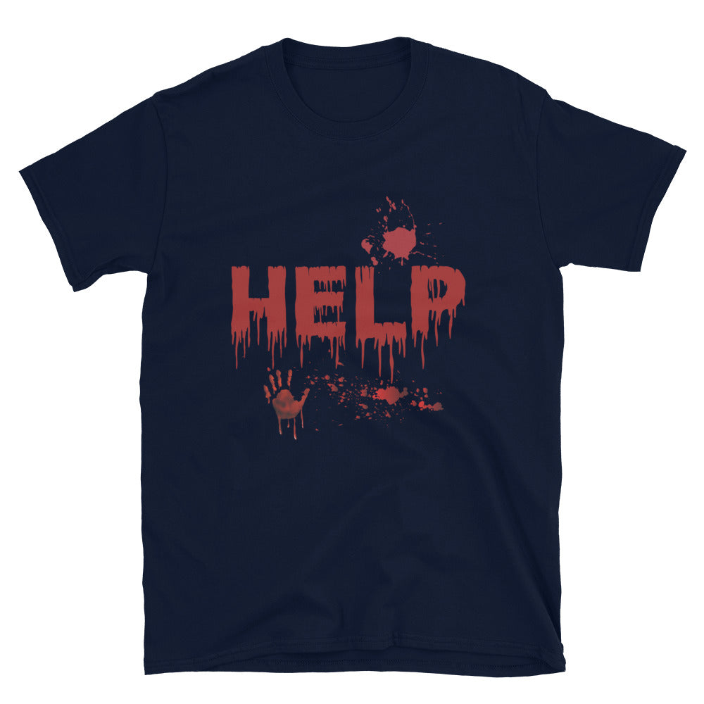 Help Short-Sleeve Unisex T-Shirt
