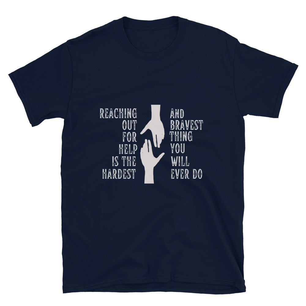 Reaching for help Short-Sleeve Unisex T-Shirt