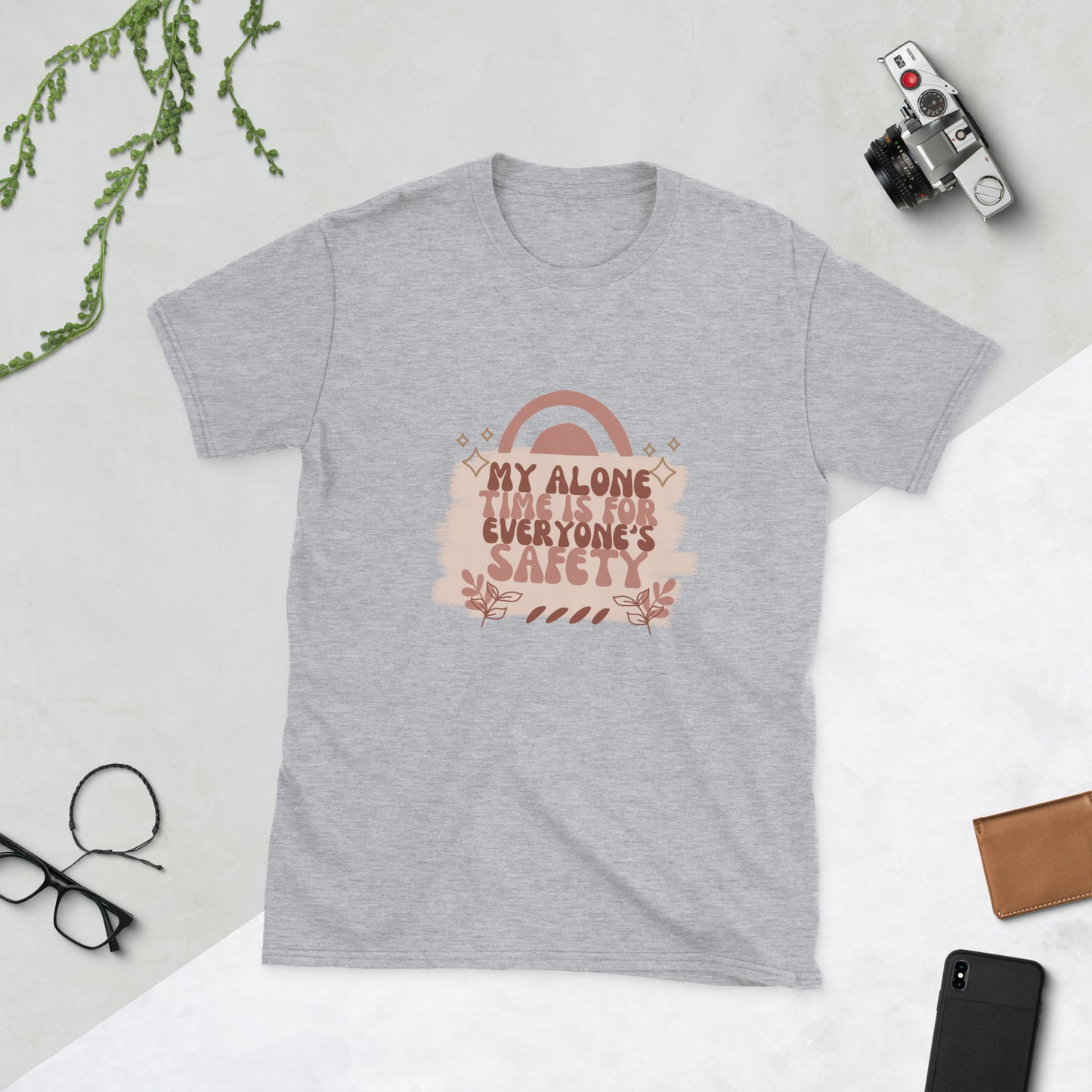 My alone time Short-Sleeve Unisex T-Shirt