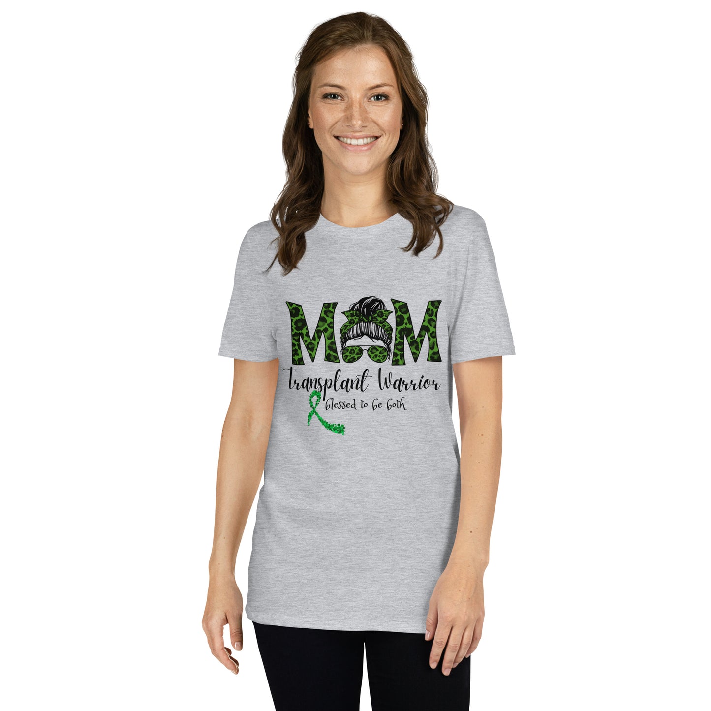 Mom transplant warrior Short-Sleeve Unisex T-Shirt