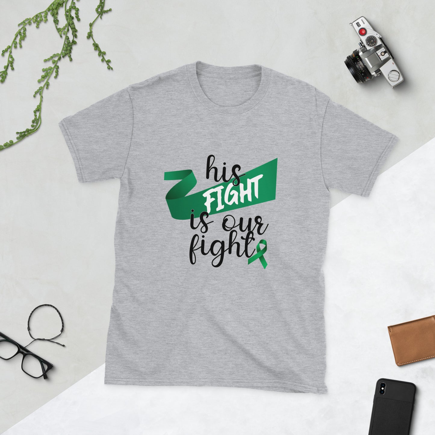 His fight Short-Sleeve Unisex T-Shirt