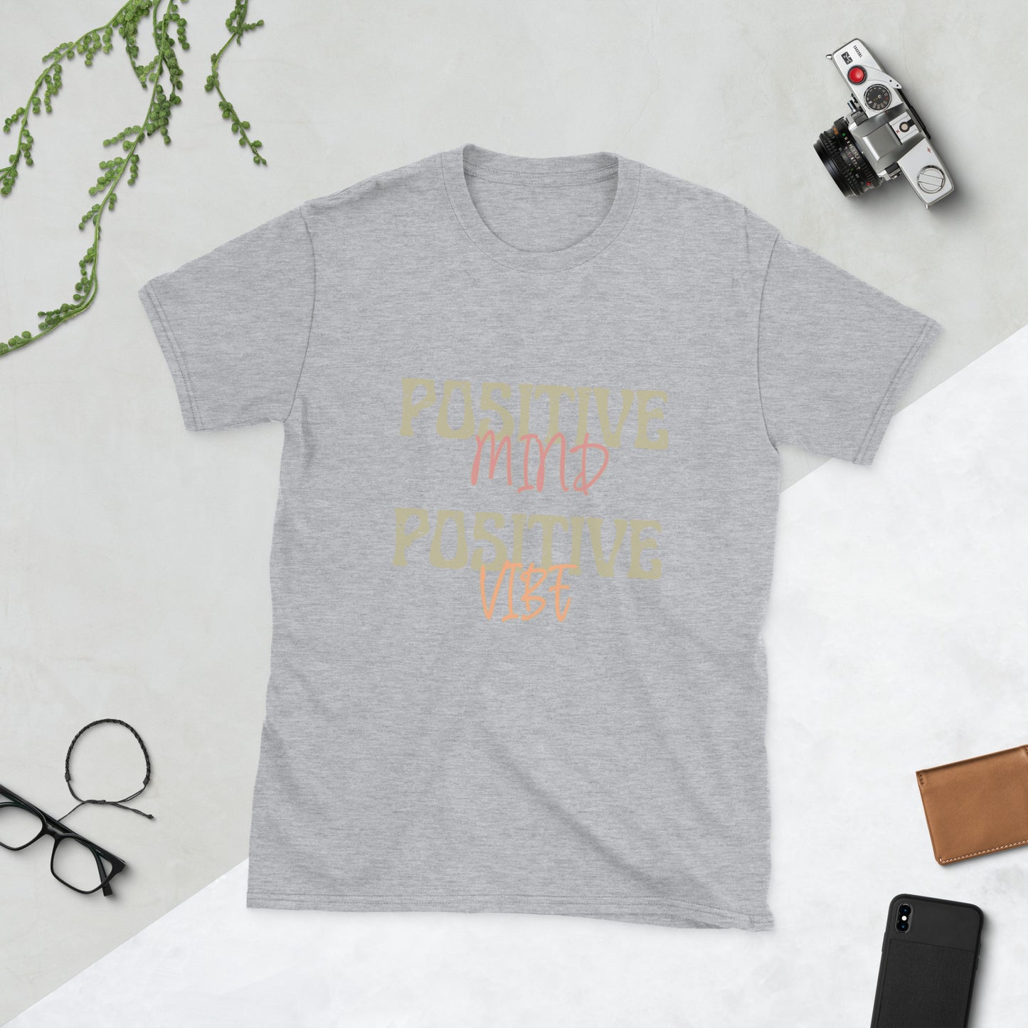 Positive mind Short-Sleeve Unisex T-Shirt