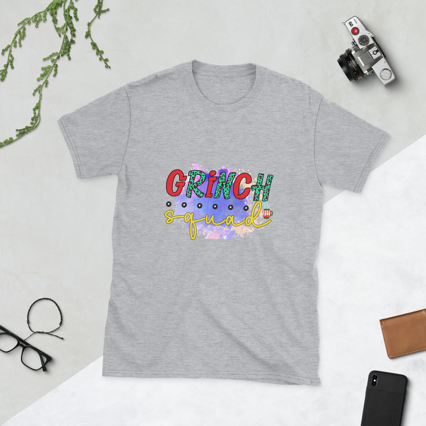 Grinch squad Short-Sleeve Unisex T-Shirt