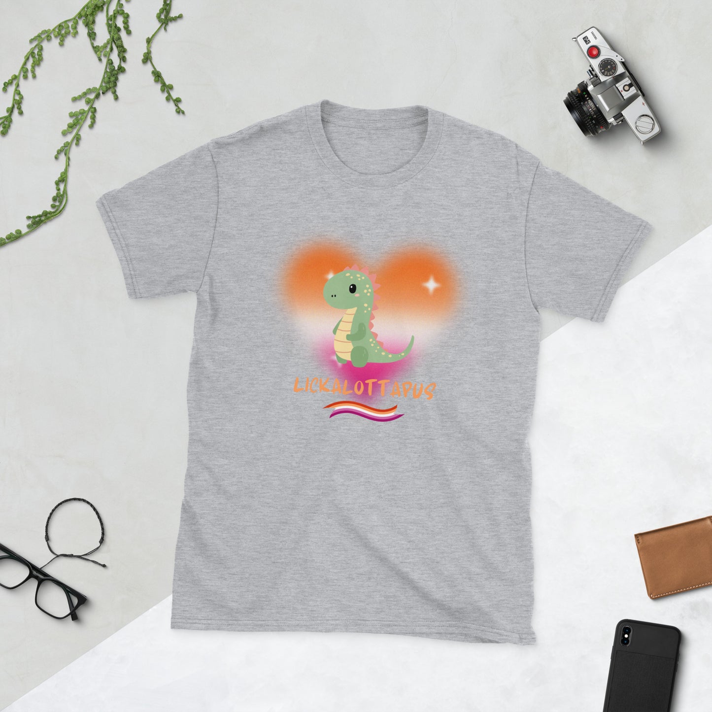 Lickalottapus Short-Sleeve Unisex T-Shirt