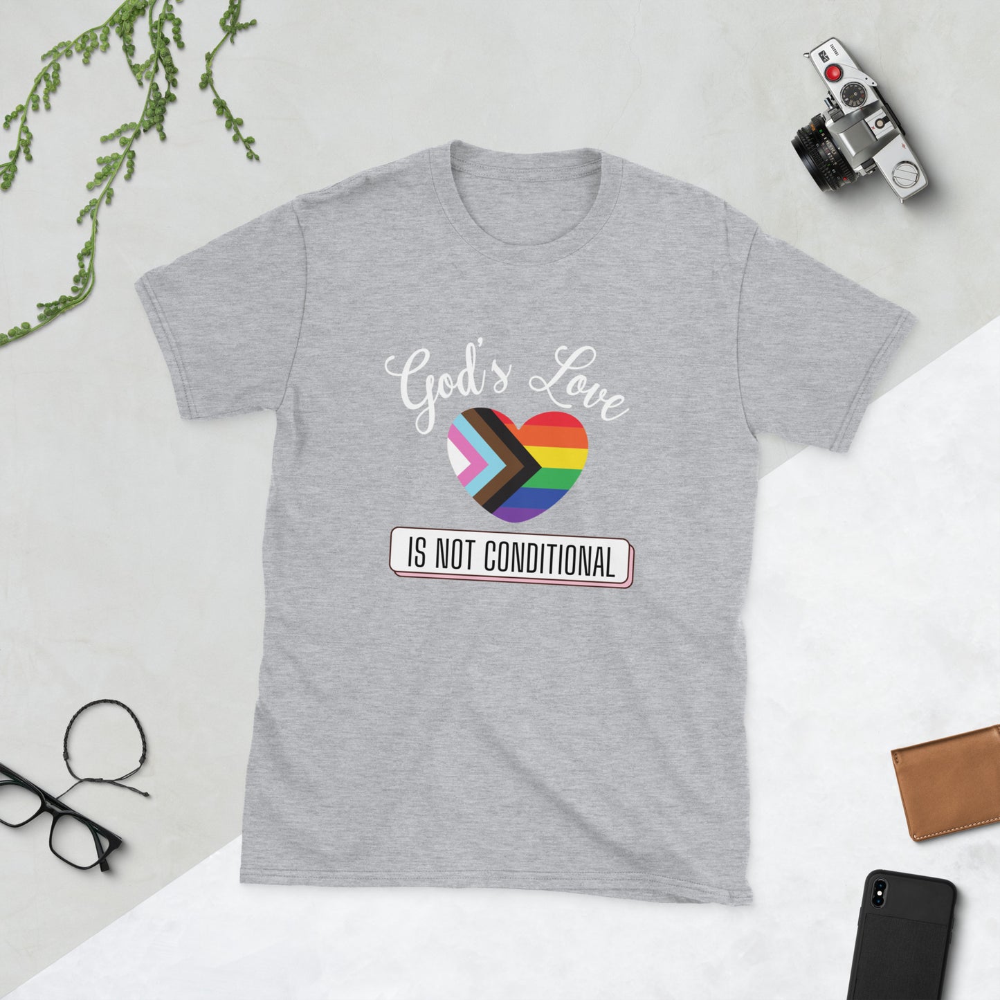 Gods love Short-Sleeve Unisex T-Shirt