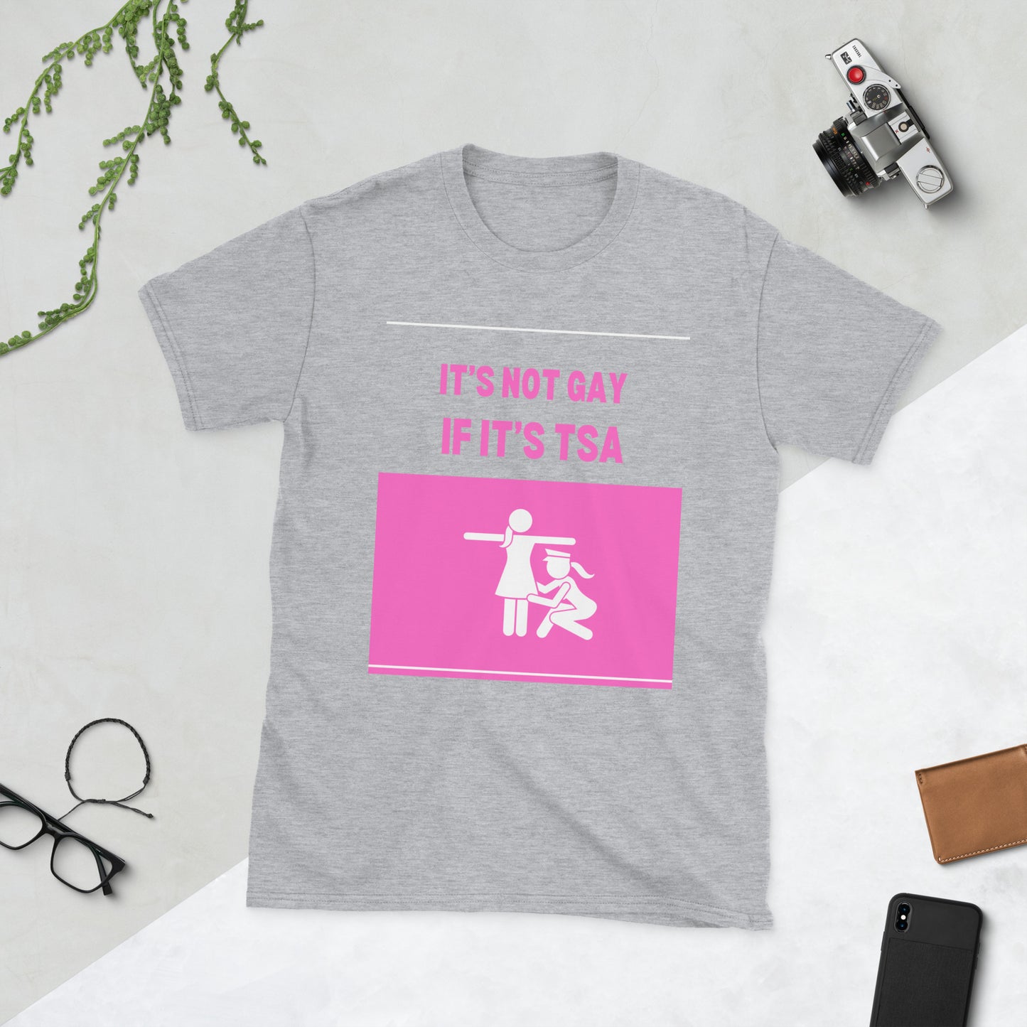 It’s not gay Short-Sleeve Unisex T-Shirt