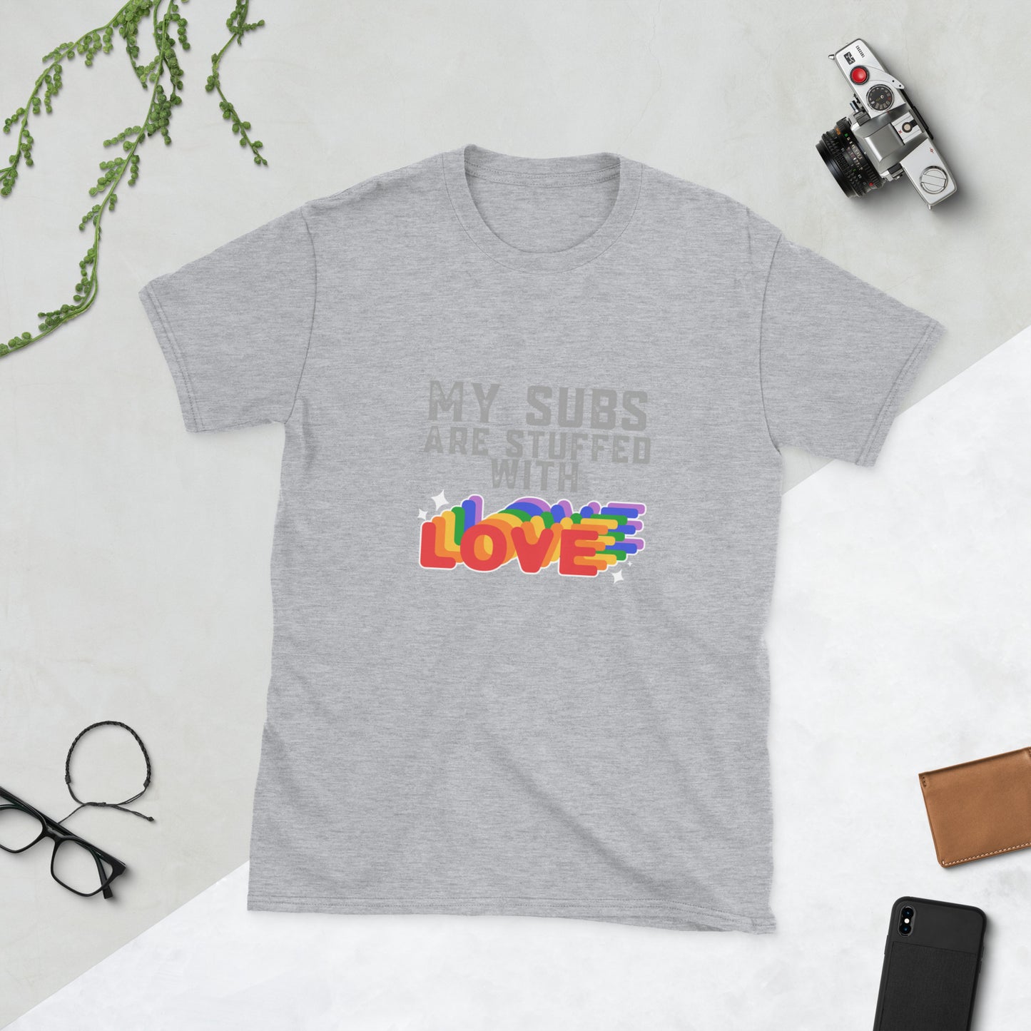 My subs are stuffed Short-Sleeve Unisex T-Shirt