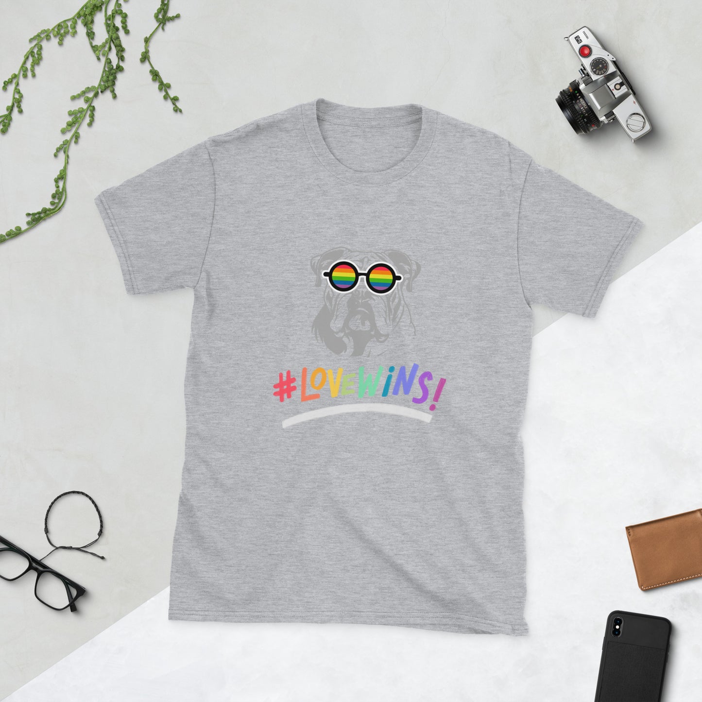 Love wins Short-Sleeve Unisex T-Shirt