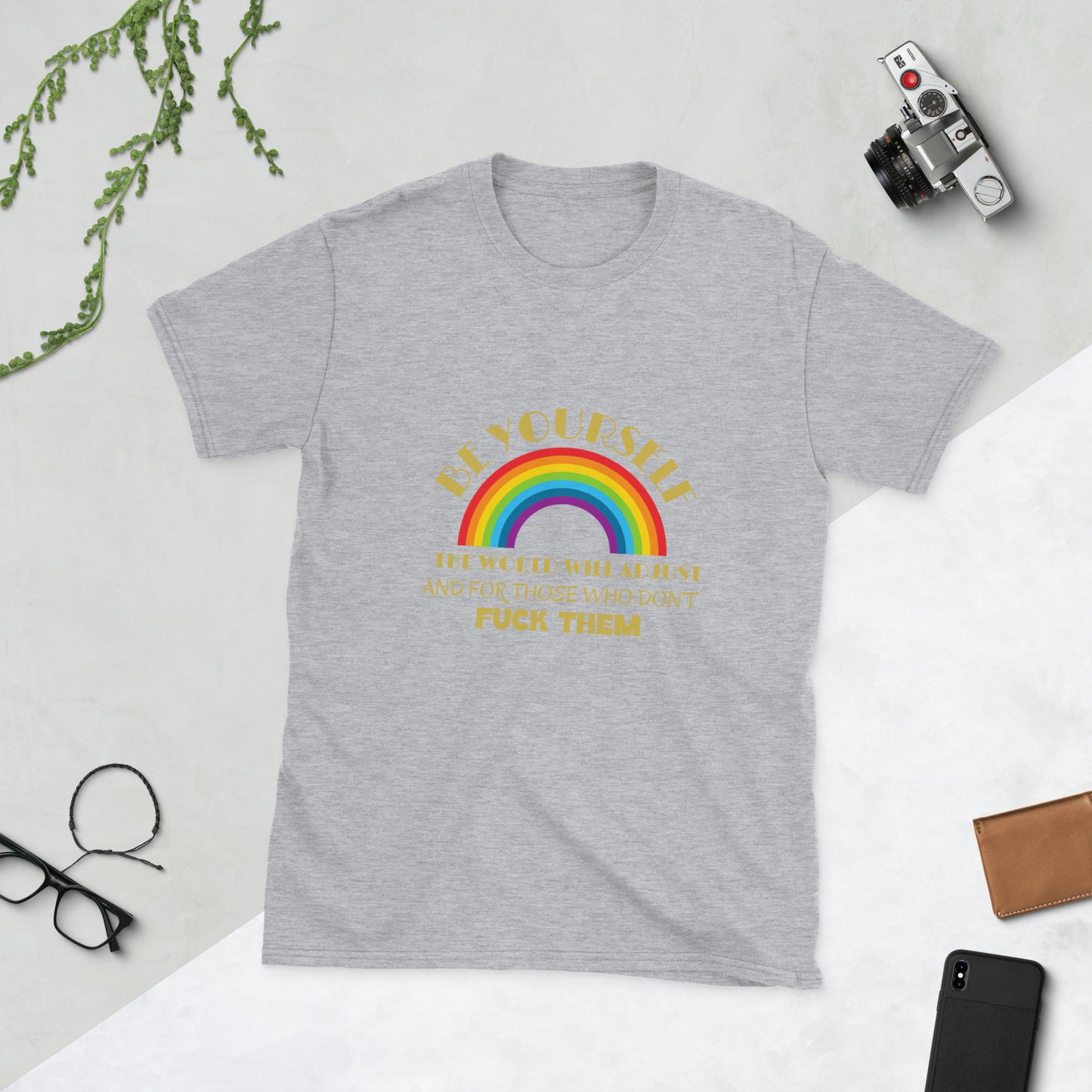 Be yourself Short-Sleeve Unisex T-Shirt