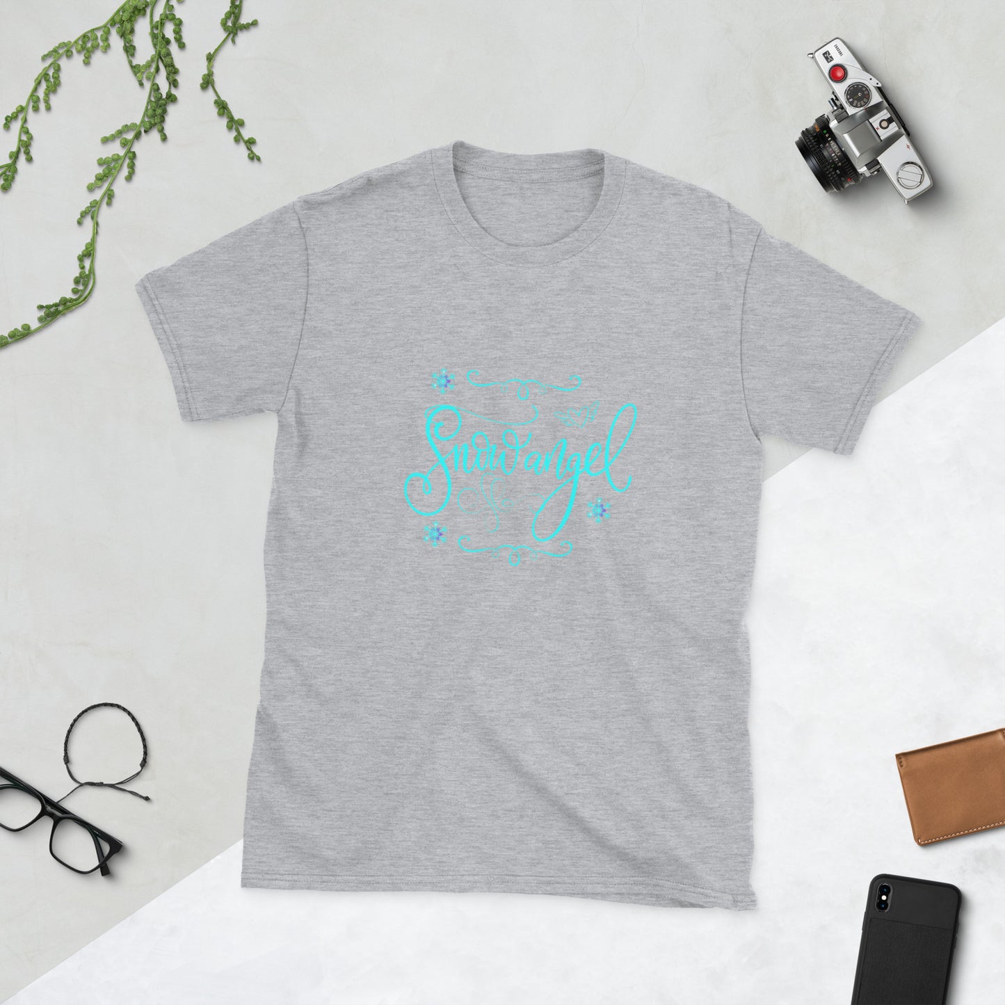 Snow angel Short-Sleeve Unisex T-Shirt