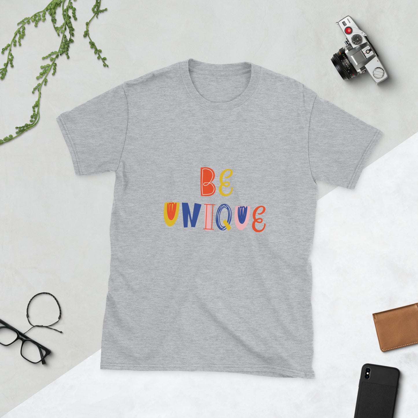 Be unique Short-Sleeve Unisex T-Shirt