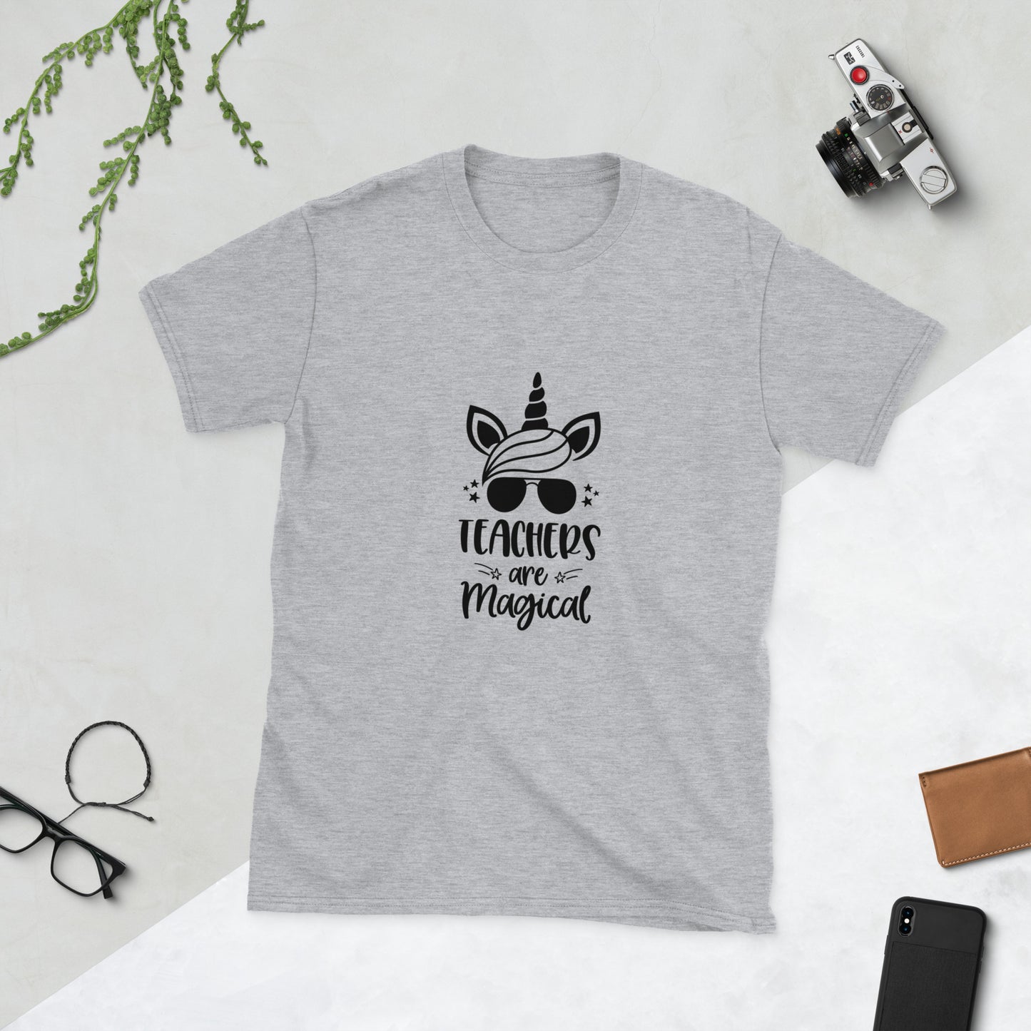 Teachers are magicalShort-Sleeve Unisex T-Shirt