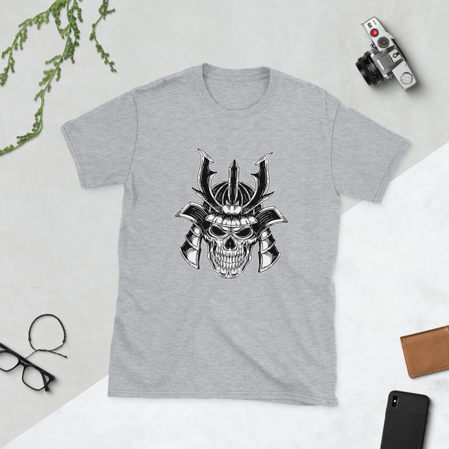 Skull Warrior Short-Sleeve Unisex T-Shirt
