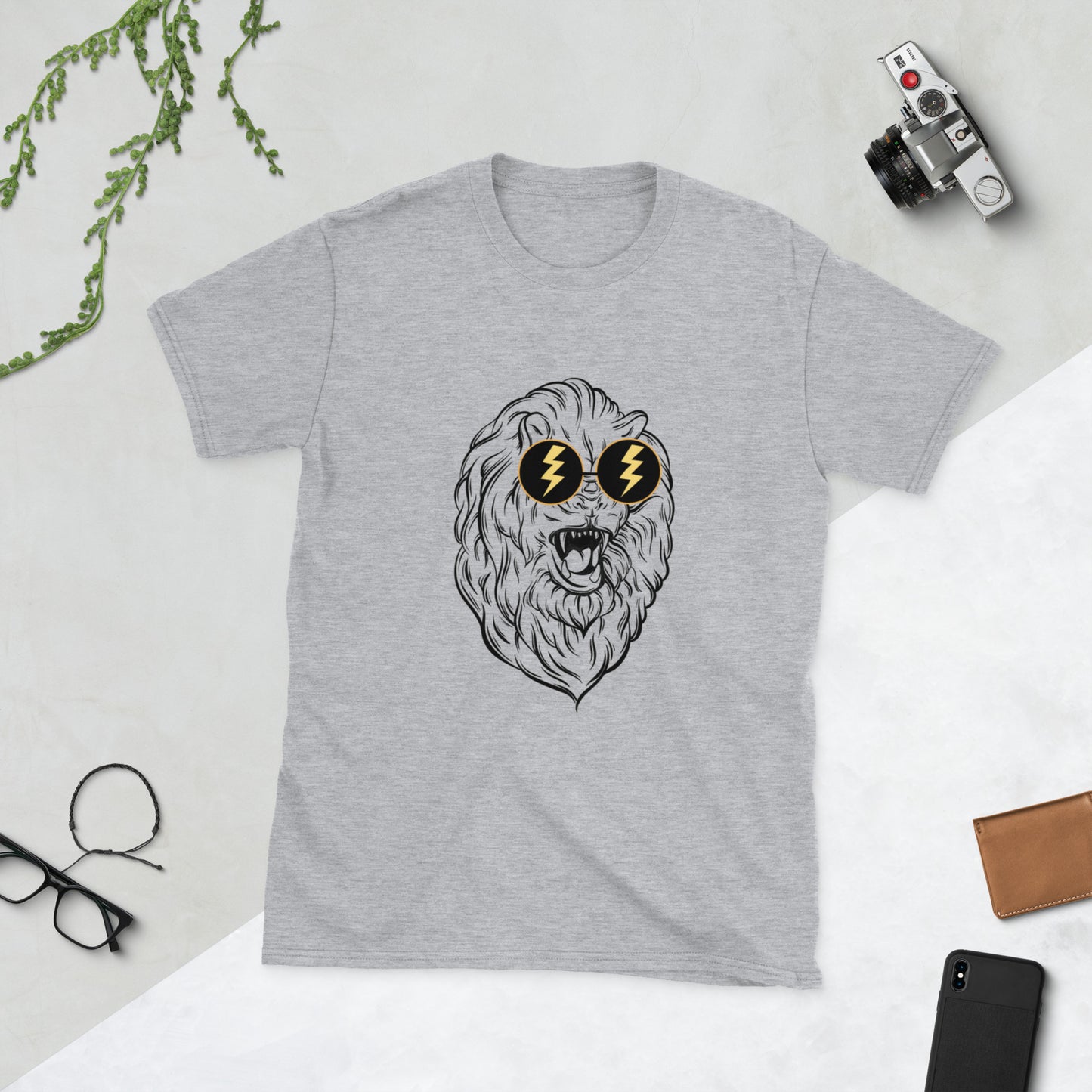 Lion Short-Sleeve Unisex T-Shirt