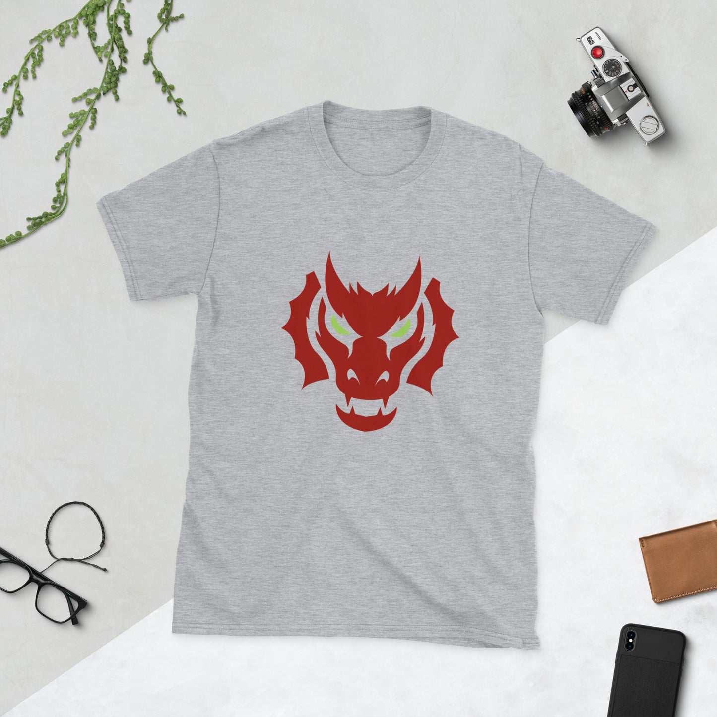 Red dragon Short-Sleeve Unisex T-Shirt