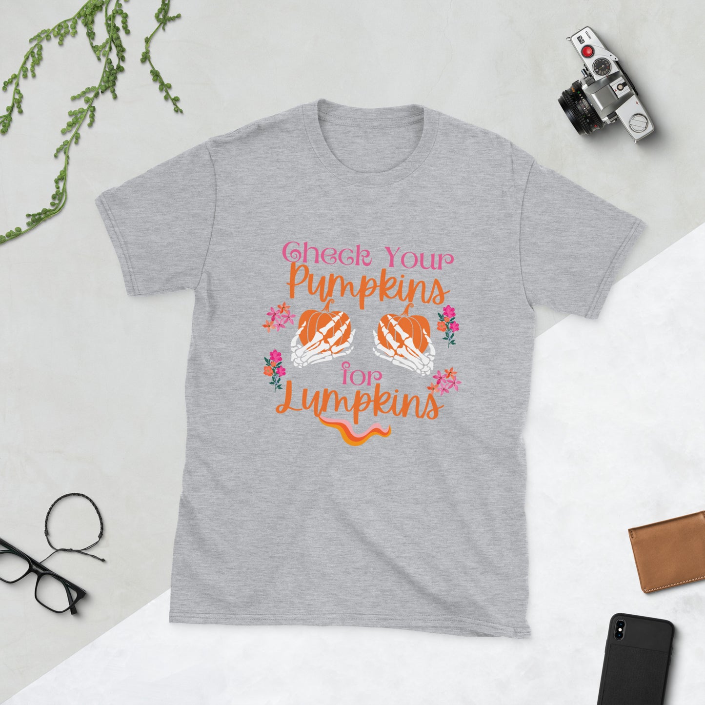 Check your pumpkins Short-Sleeve Unisex T-Shirt