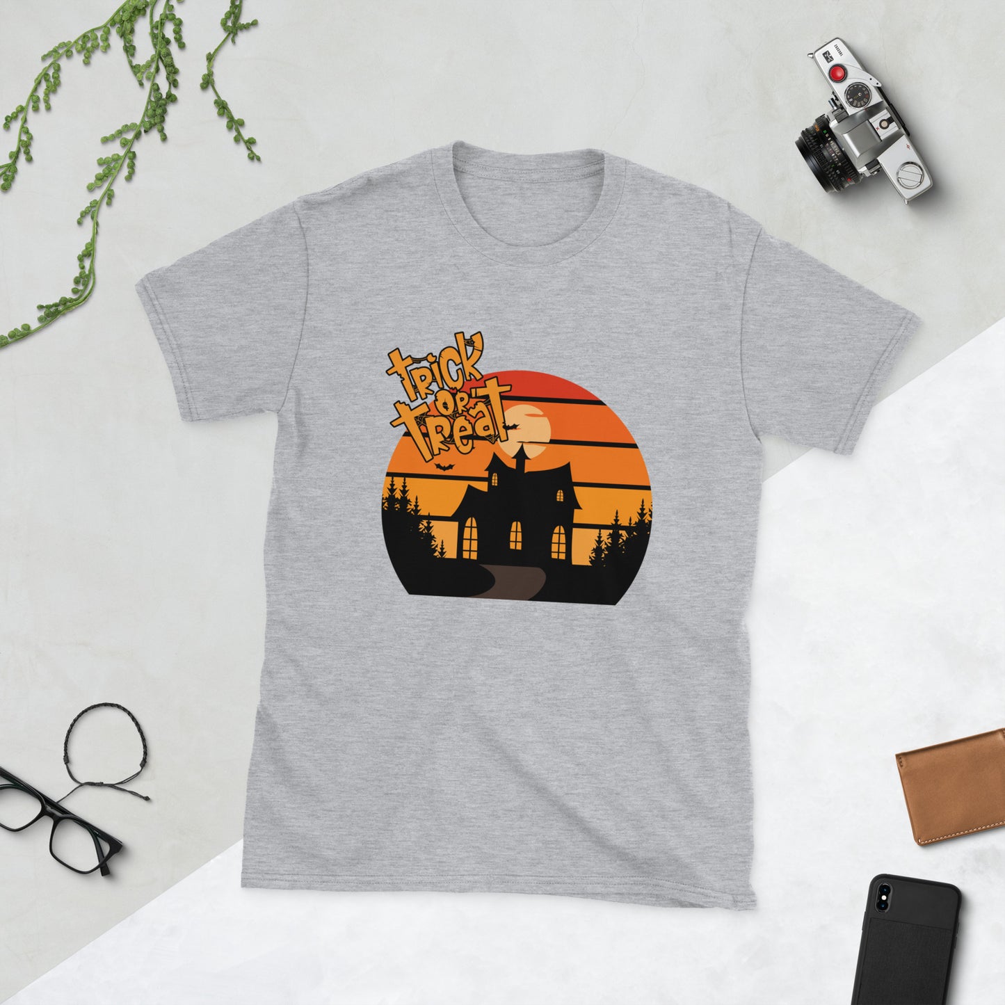 Trick or treat Short-Sleeve Unisex T-Shirt