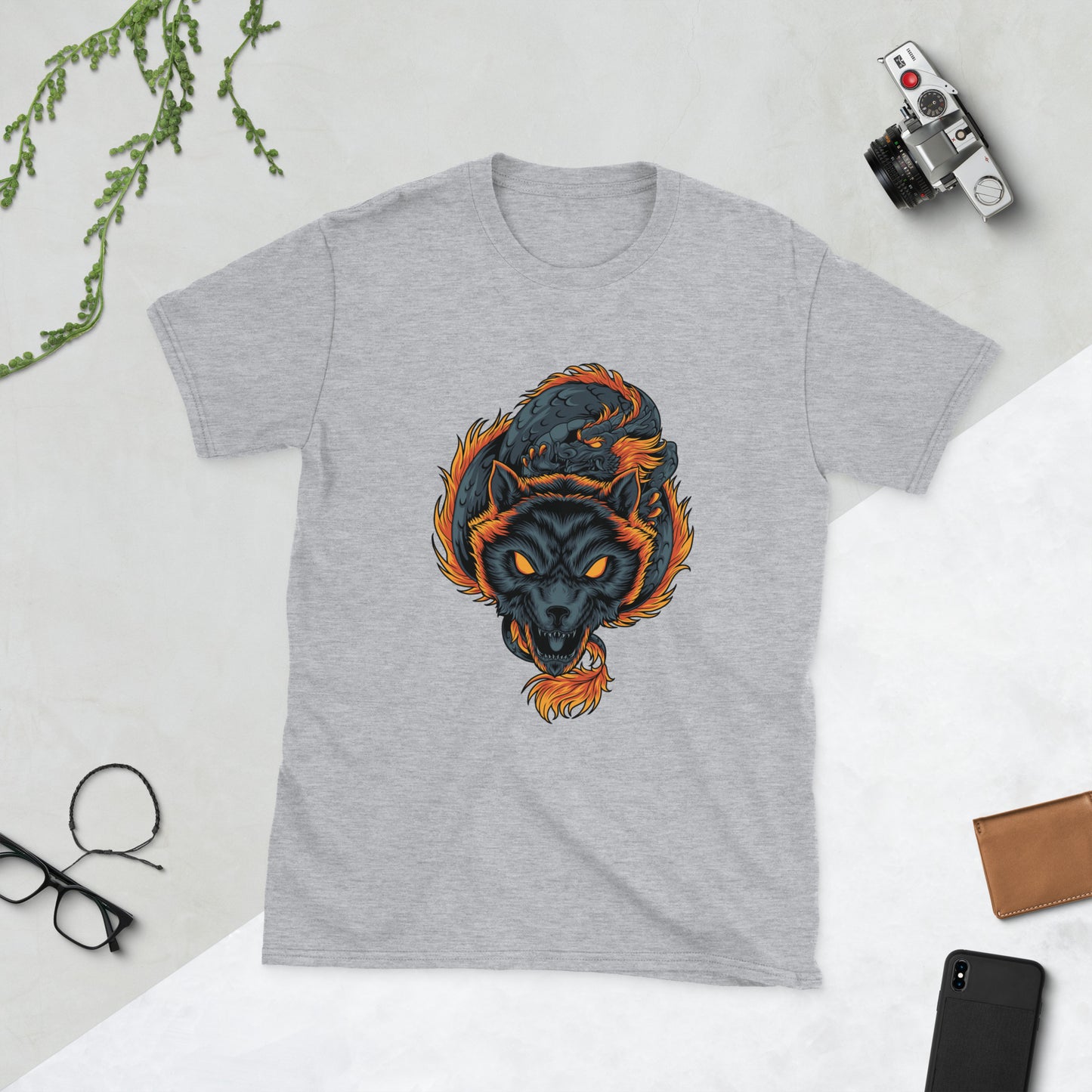 Fantasy Dragon Short-Sleeve Unisex T-Shirt