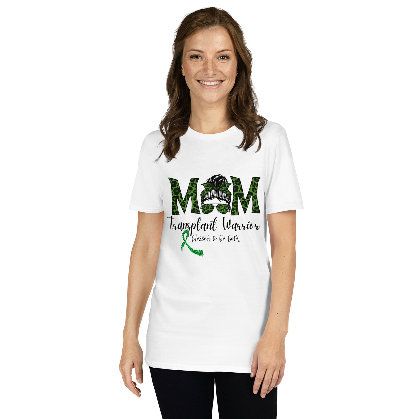 Mom transplant warrior Short-Sleeve Unisex T-Shirt