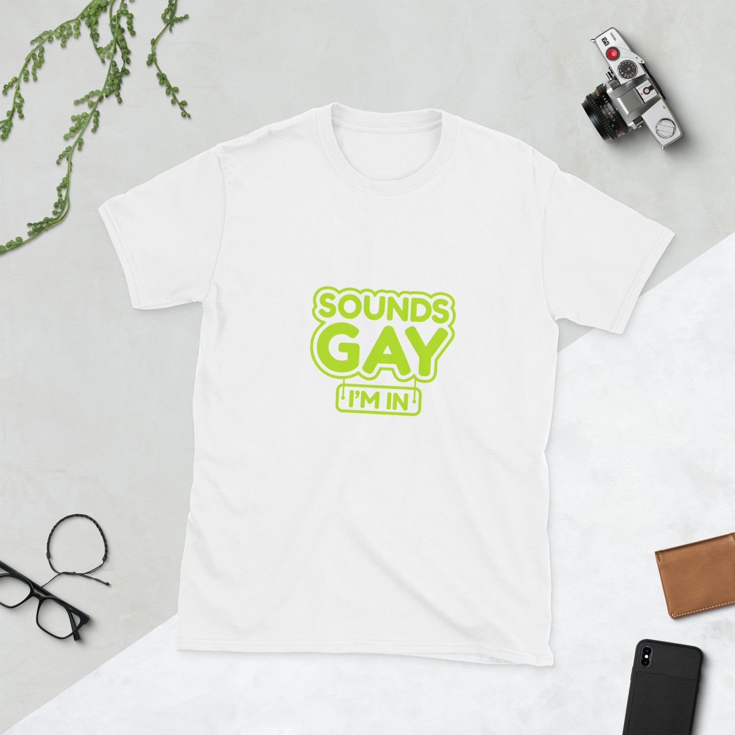 Sounds gay Short-Sleeve Unisex T-Shirt