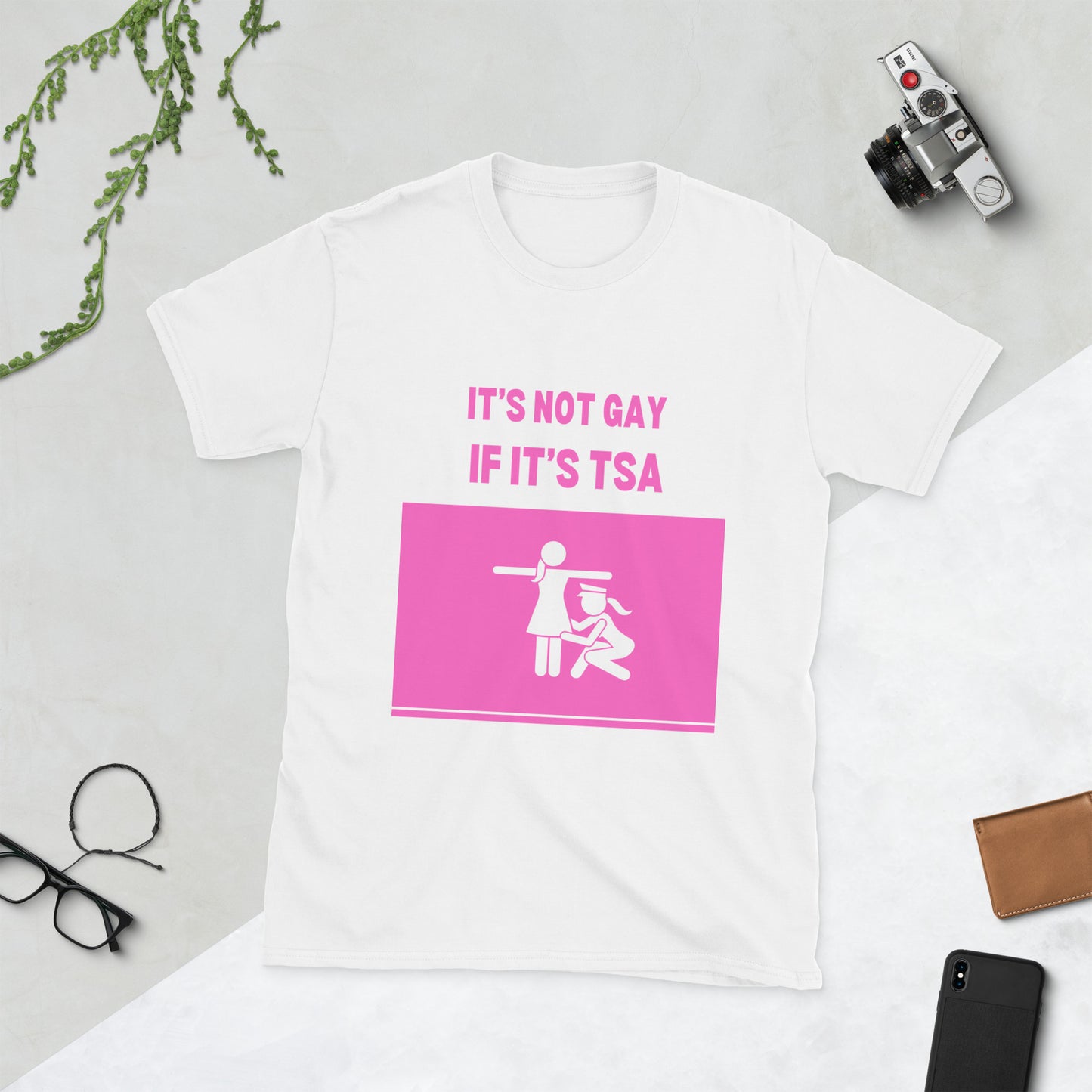 It’s not gay Short-Sleeve Unisex T-Shirt