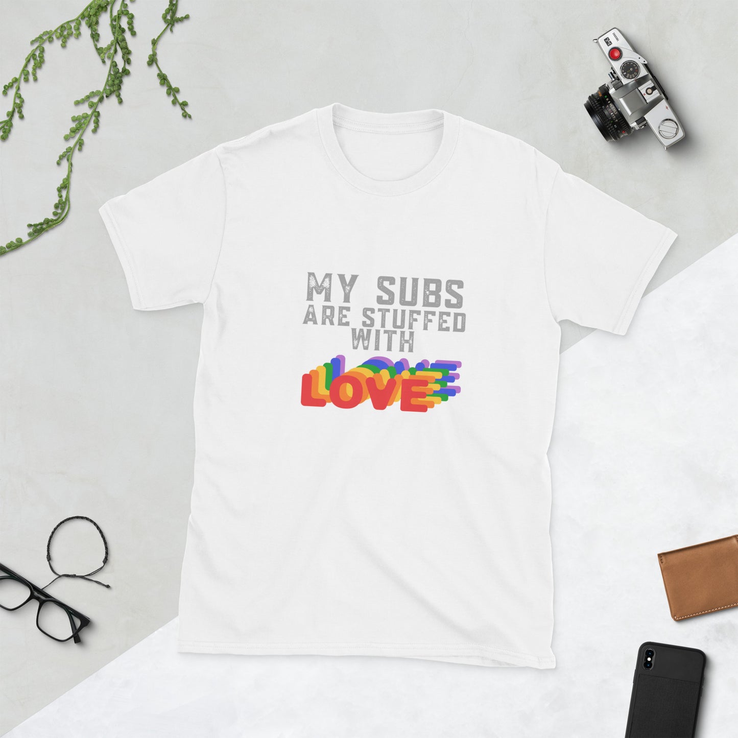 My subs are stuffed Short-Sleeve Unisex T-Shirt