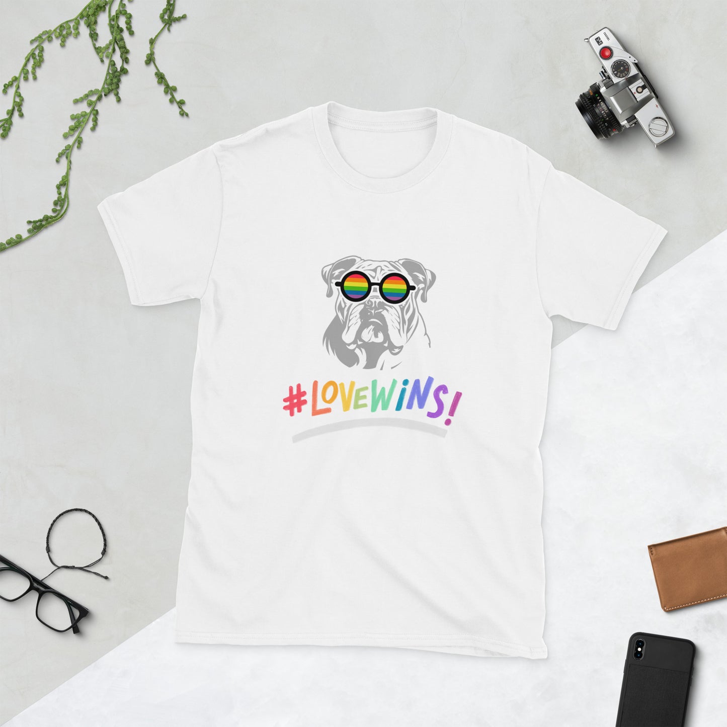 Love wins Short-Sleeve Unisex T-Shirt