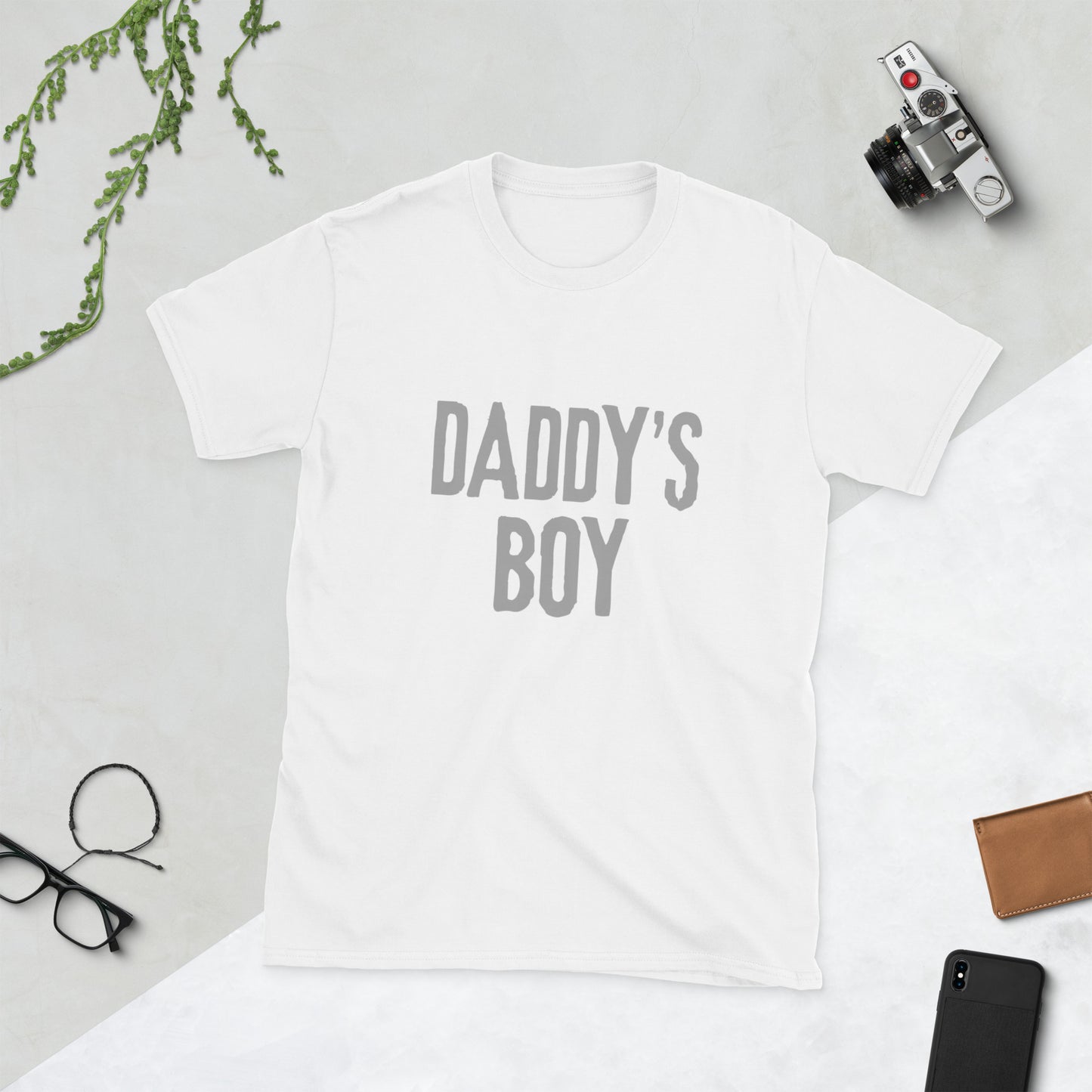Daddy’s Boy Short-Sleeve Unisex T-Shirt