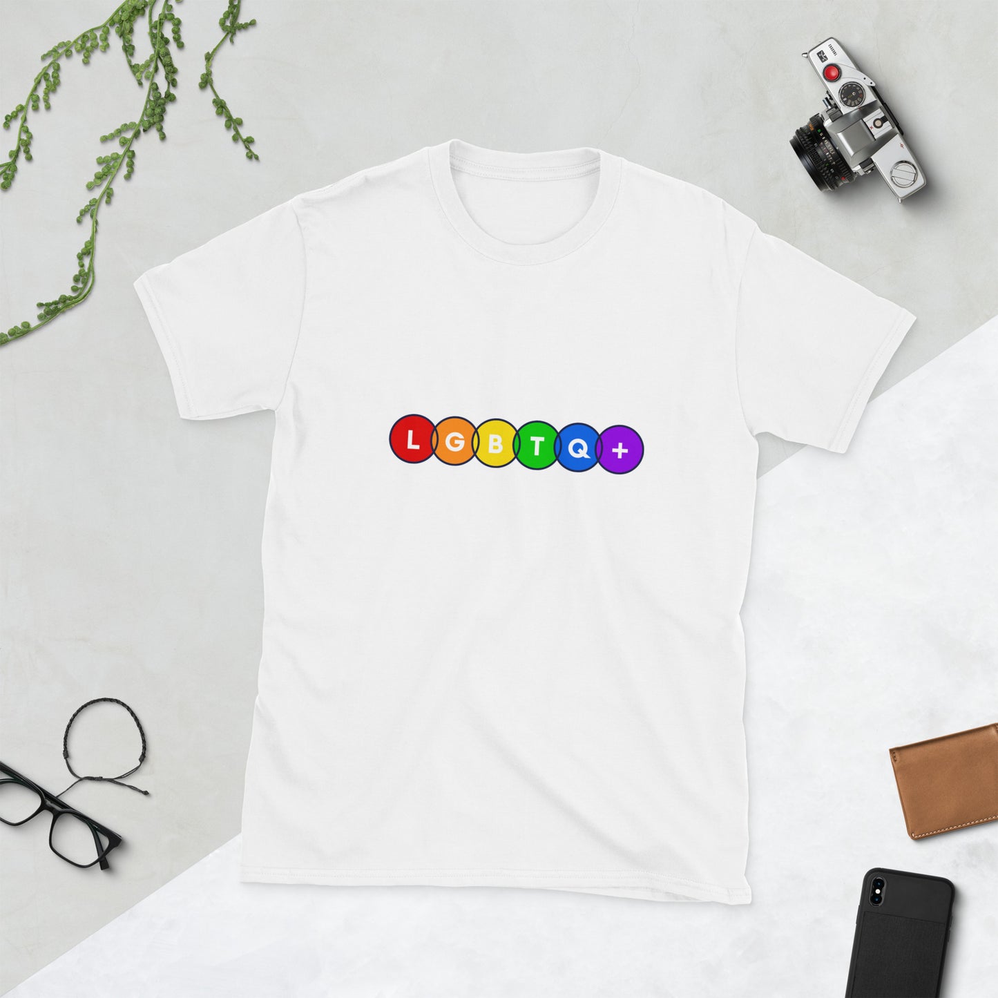 LGBTQ+ Short-Sleeve Unisex T-Shirt