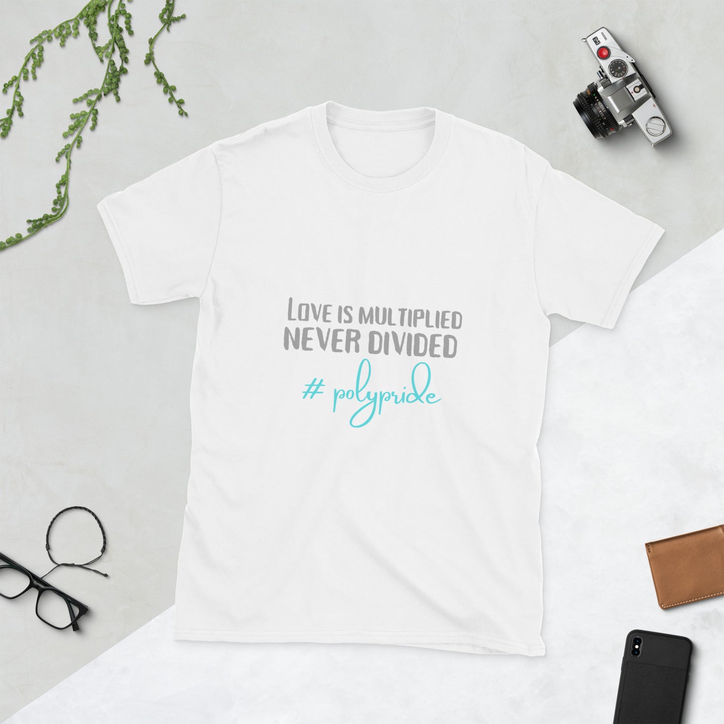 Love is multiplied Short-Sleeve Unisex T-Shirt
