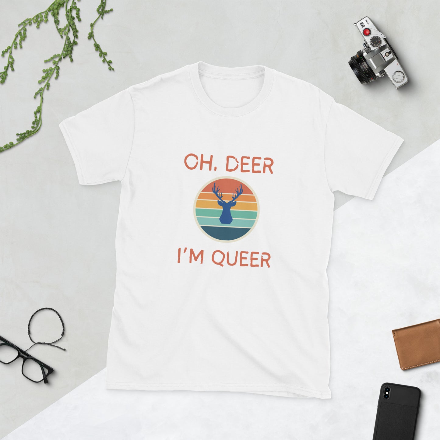 Oh deer Short-Sleeve Unisex T-Shirt