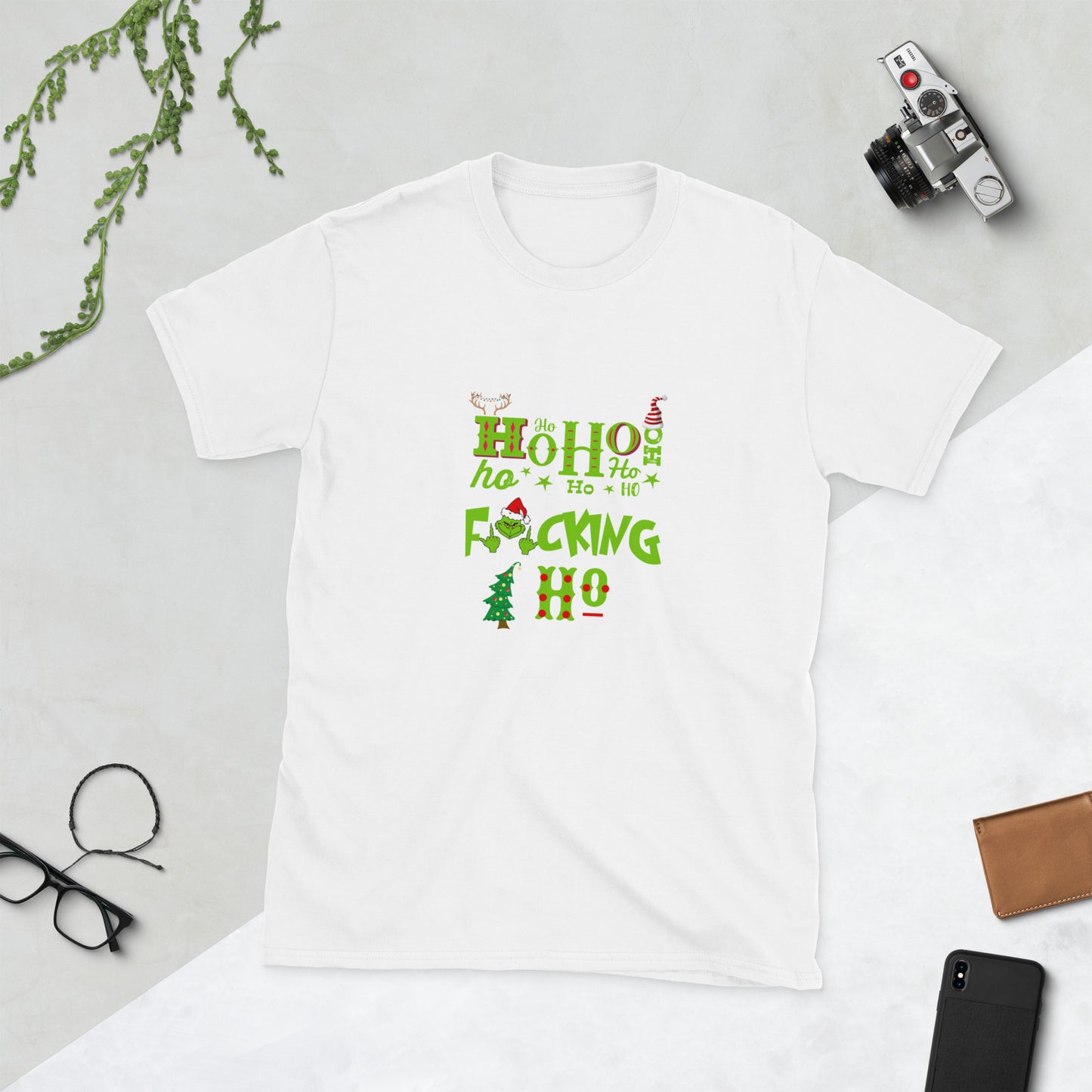 Ho fucking ho Short-Sleeve Unisex T-Shirt