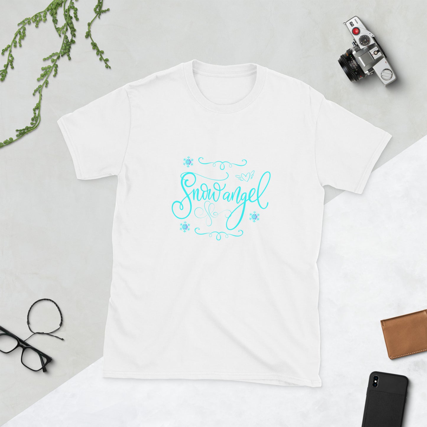 Snow angel Short-Sleeve Unisex T-Shirt
